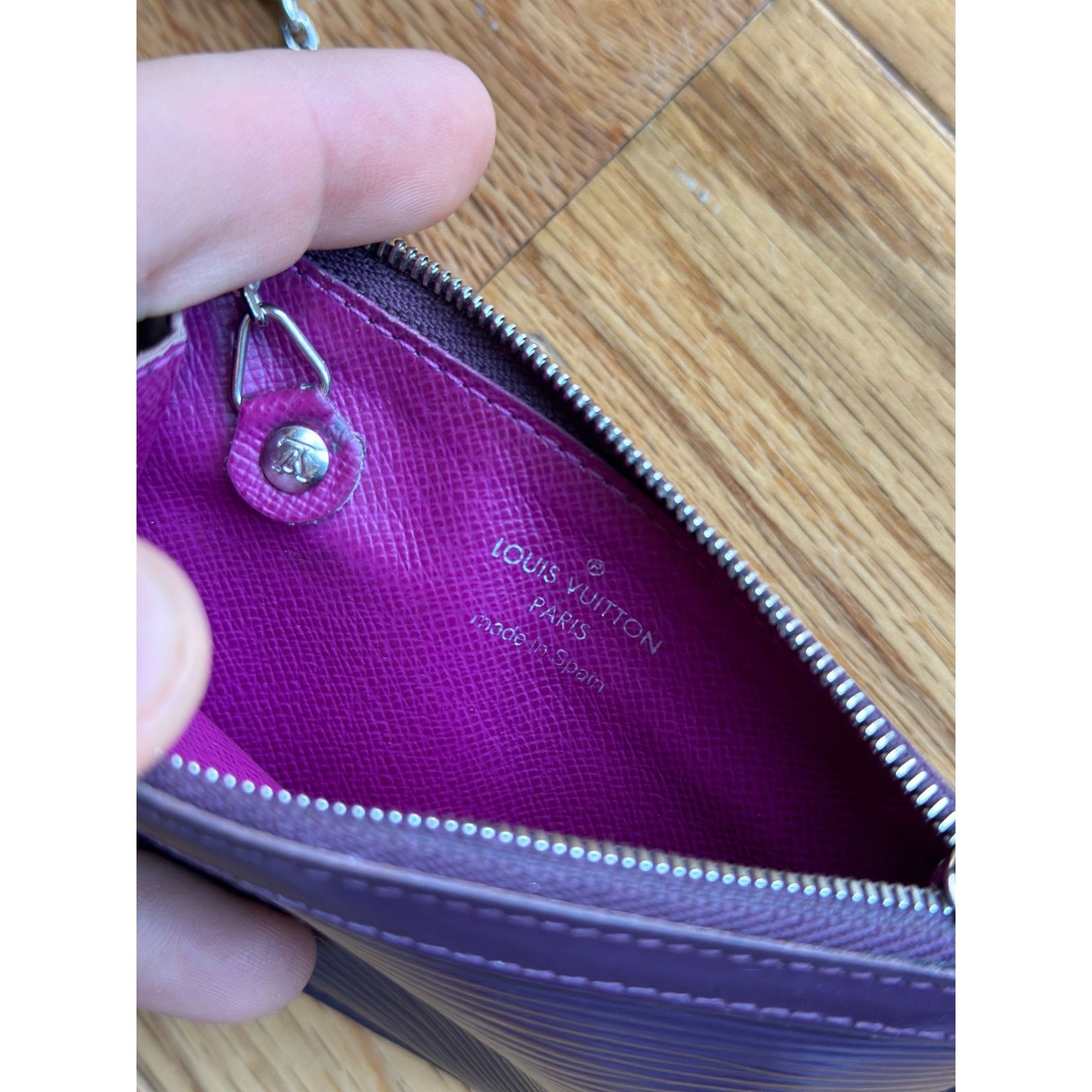 Louis Vuitton LOUIS VUITTON M6660K EPI POCHETTE METIS CHANGE PURSE WALLET Size ONE SIZE - 5 Thumbnail