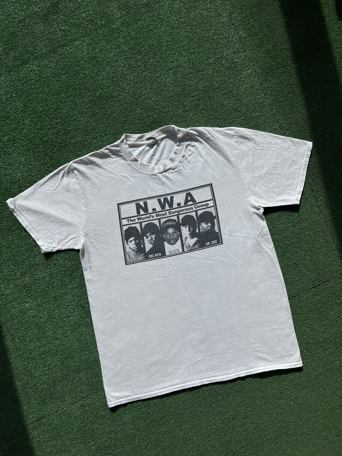 Band Tees Vintage Y2K N.W.A The World’s Most Dangerous Group Rap Tee Size US L / EU 52-54 / 3 - 2 Thumbnail