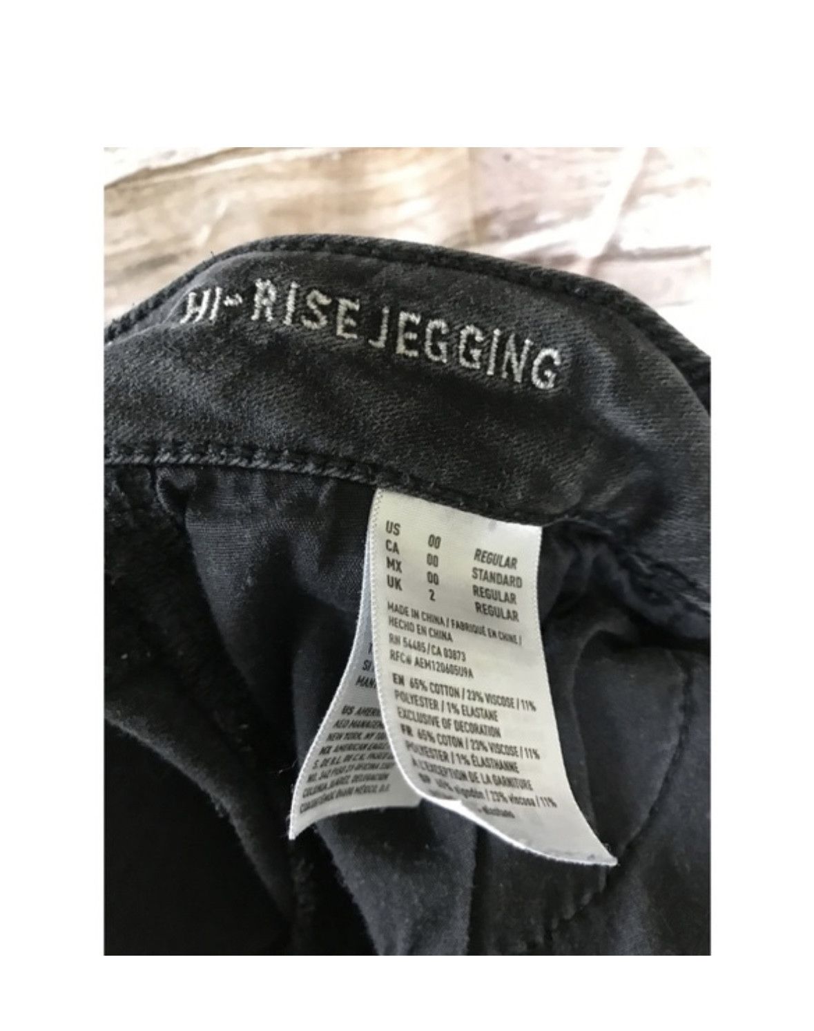 American Eagle Outfitters Black skinny jeans Size 24" / US 00 / IT 34 - 5 Thumbnail