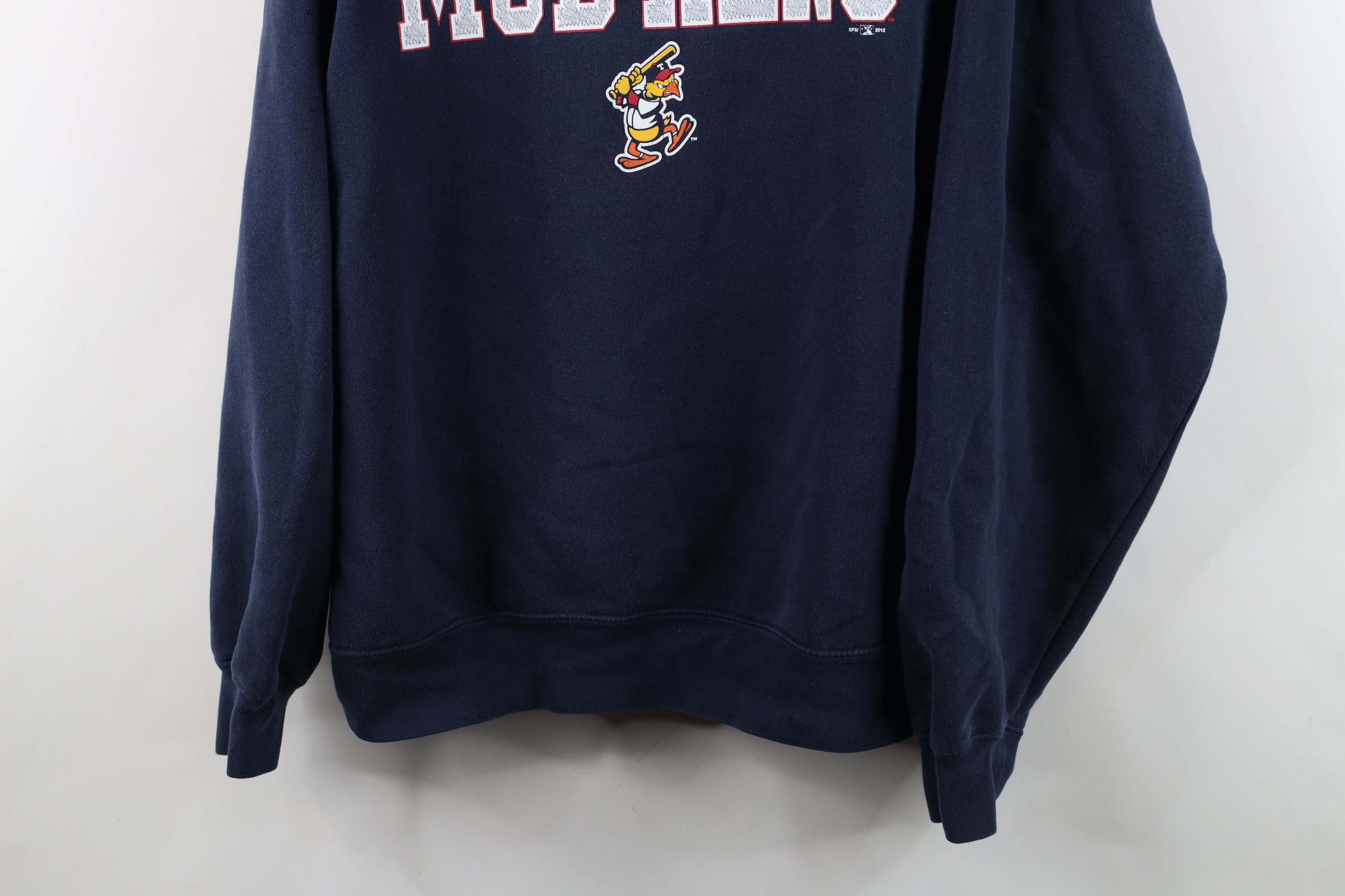 Vintage Y2K League Baseball Toledo Mud Hens Crewneck Sweatshirt Size US L / EU 52-54 / 3 - 3 Thumbnail