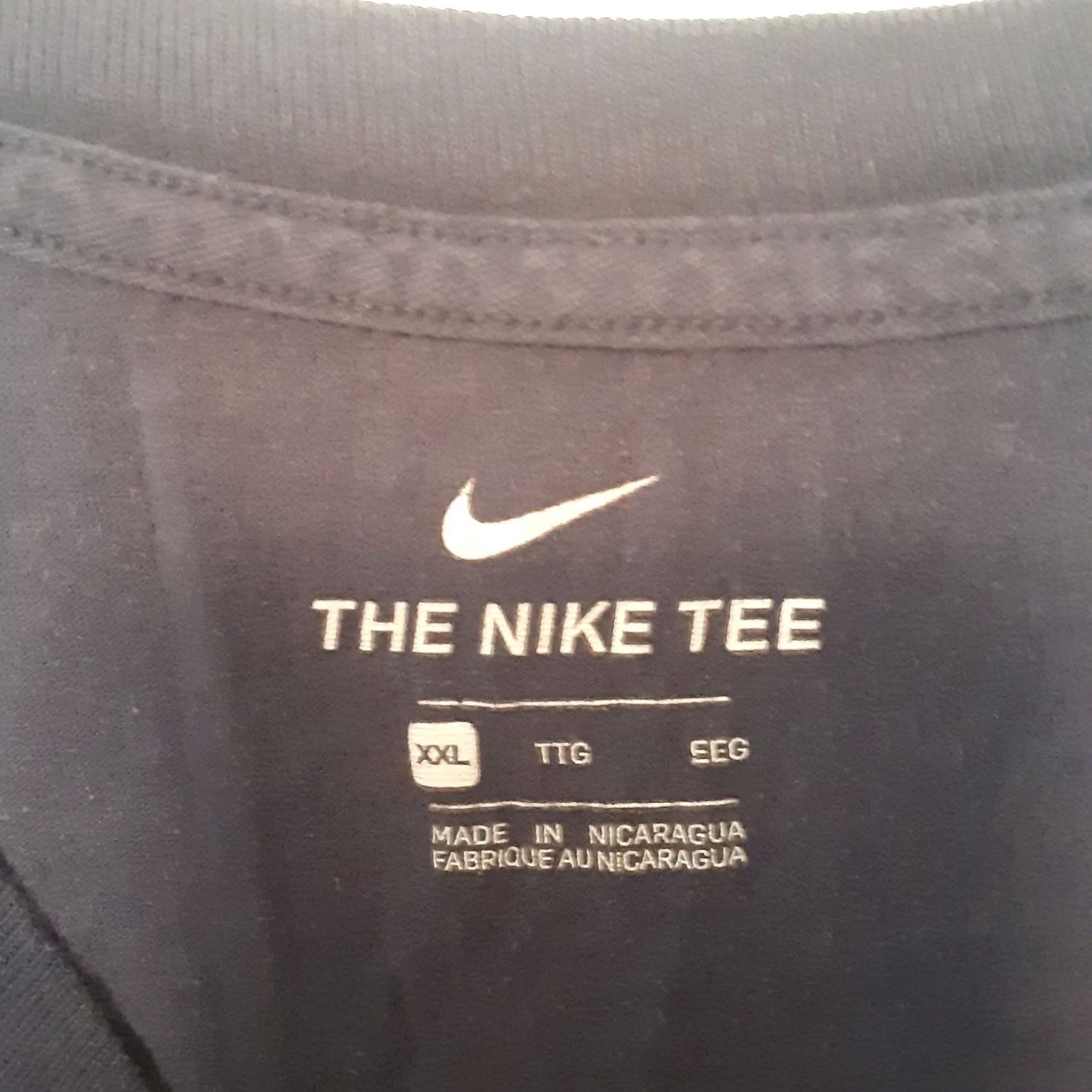 Nike Nike Tee T-Shirt Blue Womens 2XL Short Sleeve Crew Neck Nike Logo Shirt Size XXL / US 16-18 / IT 52-54 - 3 Thumbnail