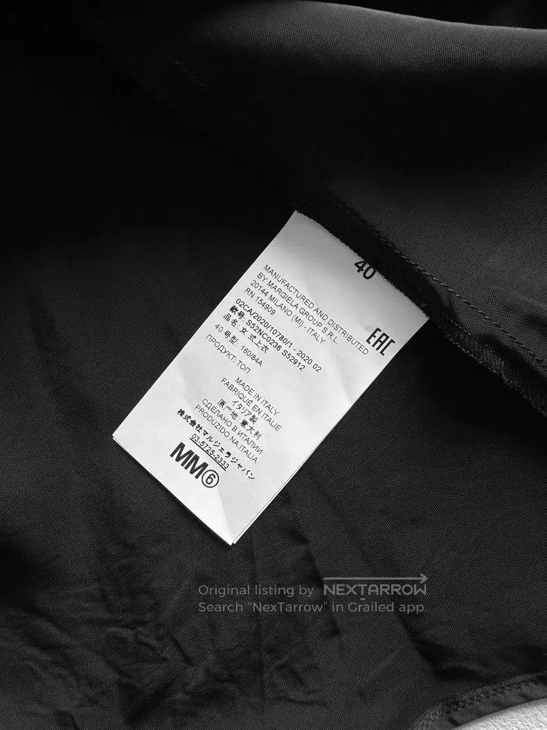 Maison Margiela Maison Margiela Black straps with pleats Size XS / US 0-2 / IT 36-38 - 5 Thumbnail