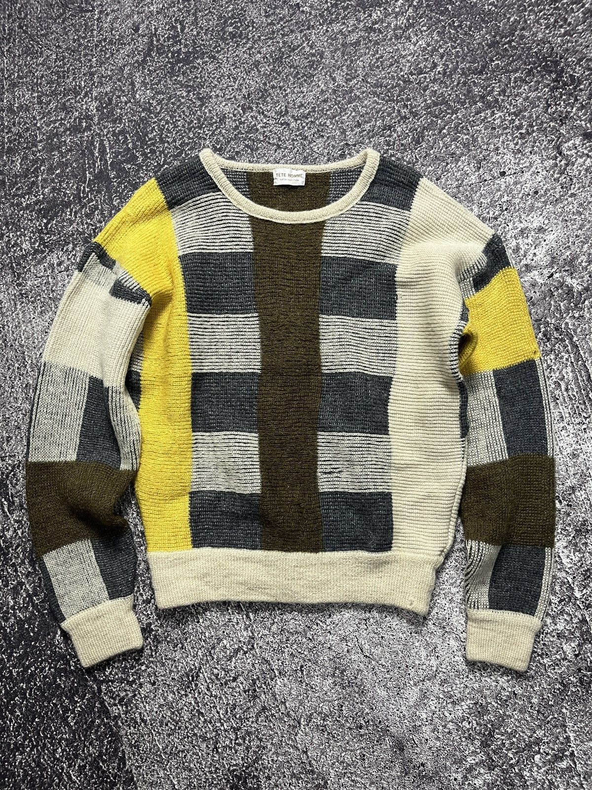 Tete Homme Tete homme katoh kazutaka by issey miyake knitwear Size US M / EU 48-50 / 2 - 1 Thumbnail