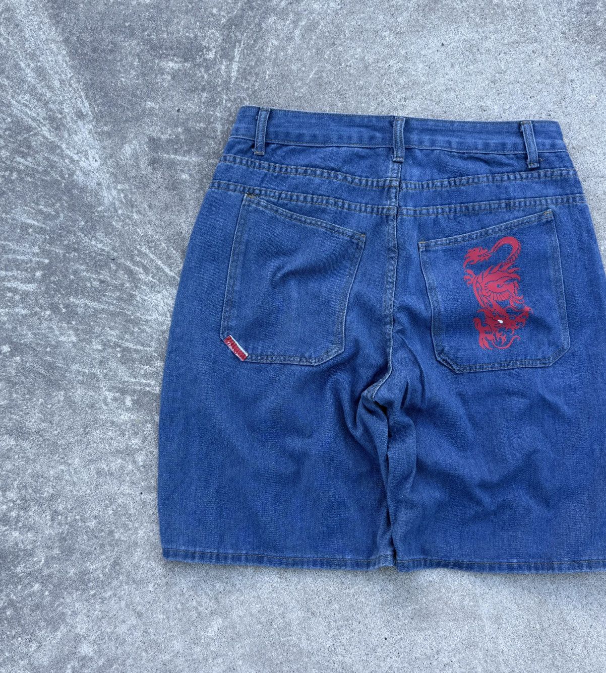 Vintage Vintage Y2K avantgarde streetwear wide oversized shorts Size US 32 / EU 48 - 6 Thumbnail