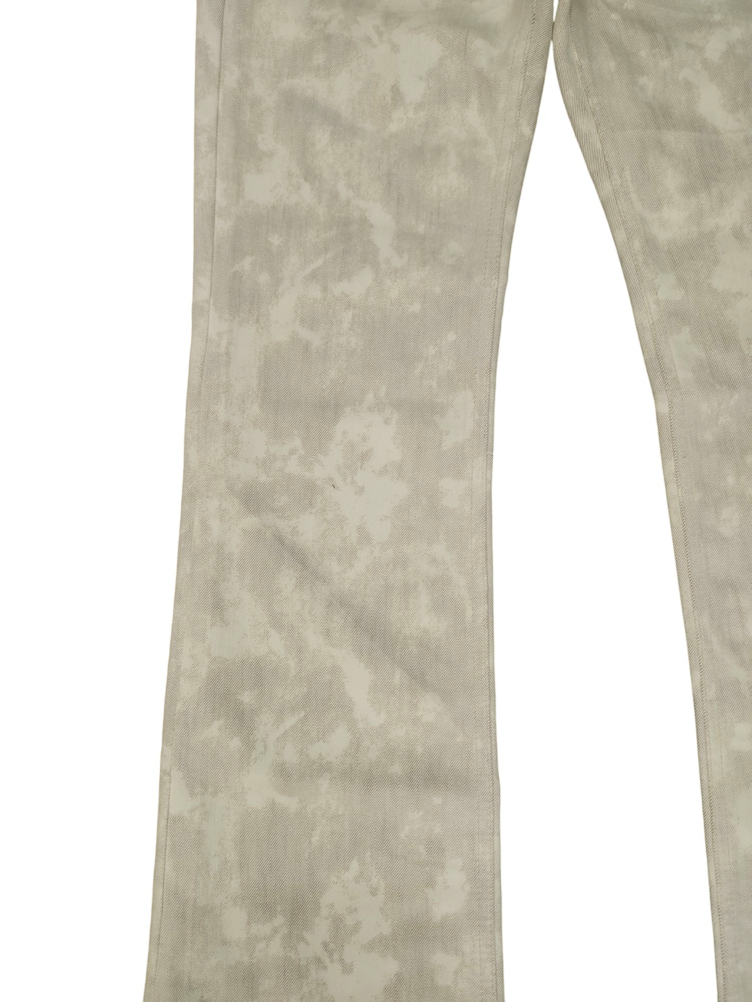 semanticdesign Flare Jeans Semantic Design Snow Camo Denim Bootcut Y2k Lgb Size US 30 / EU 46 - 7 Thumbnail