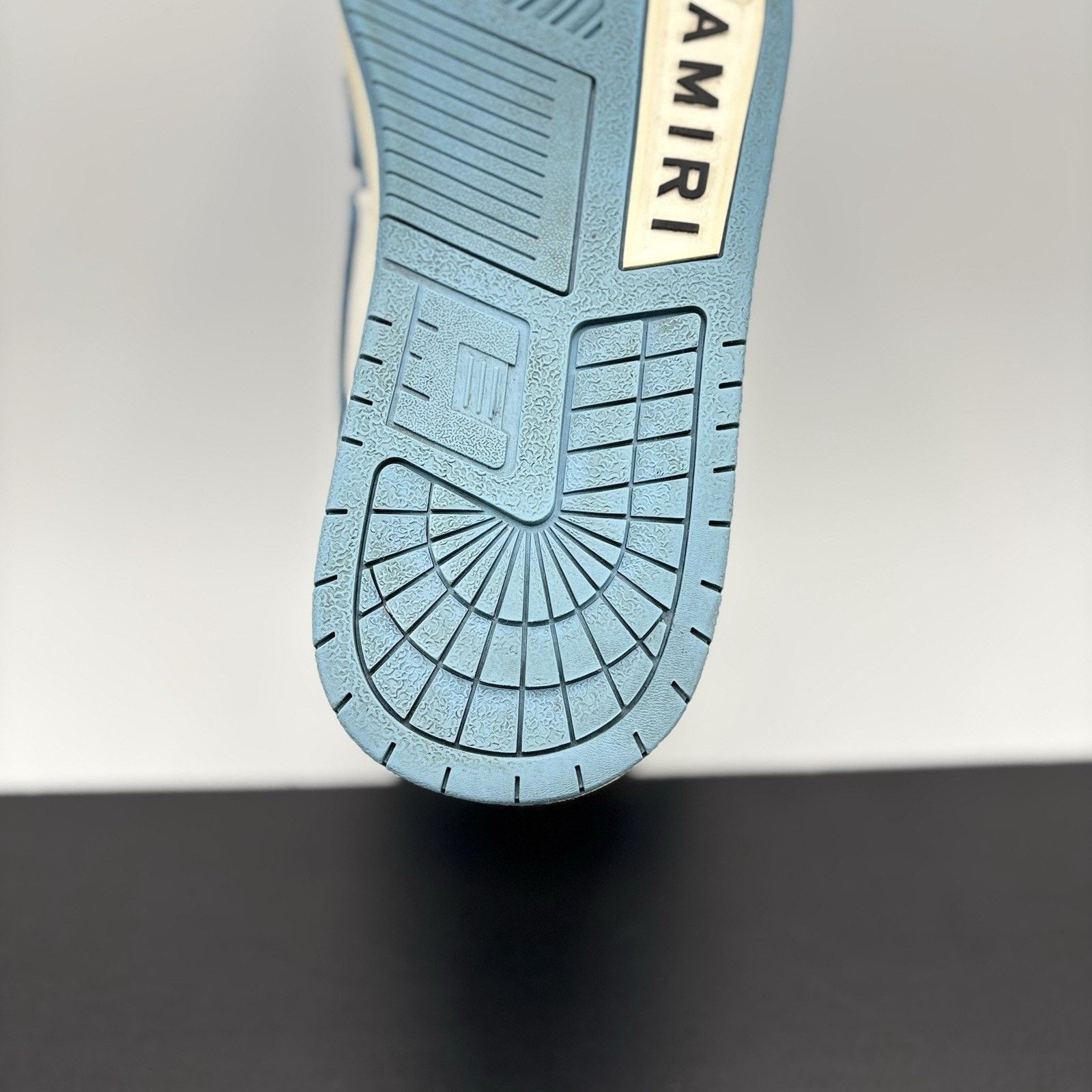 Amiri Amiri Skel High Top ' Powder Blue White ' | GOOD CONDITION! Size US 13 / EU 46 - 18 Thumbnail