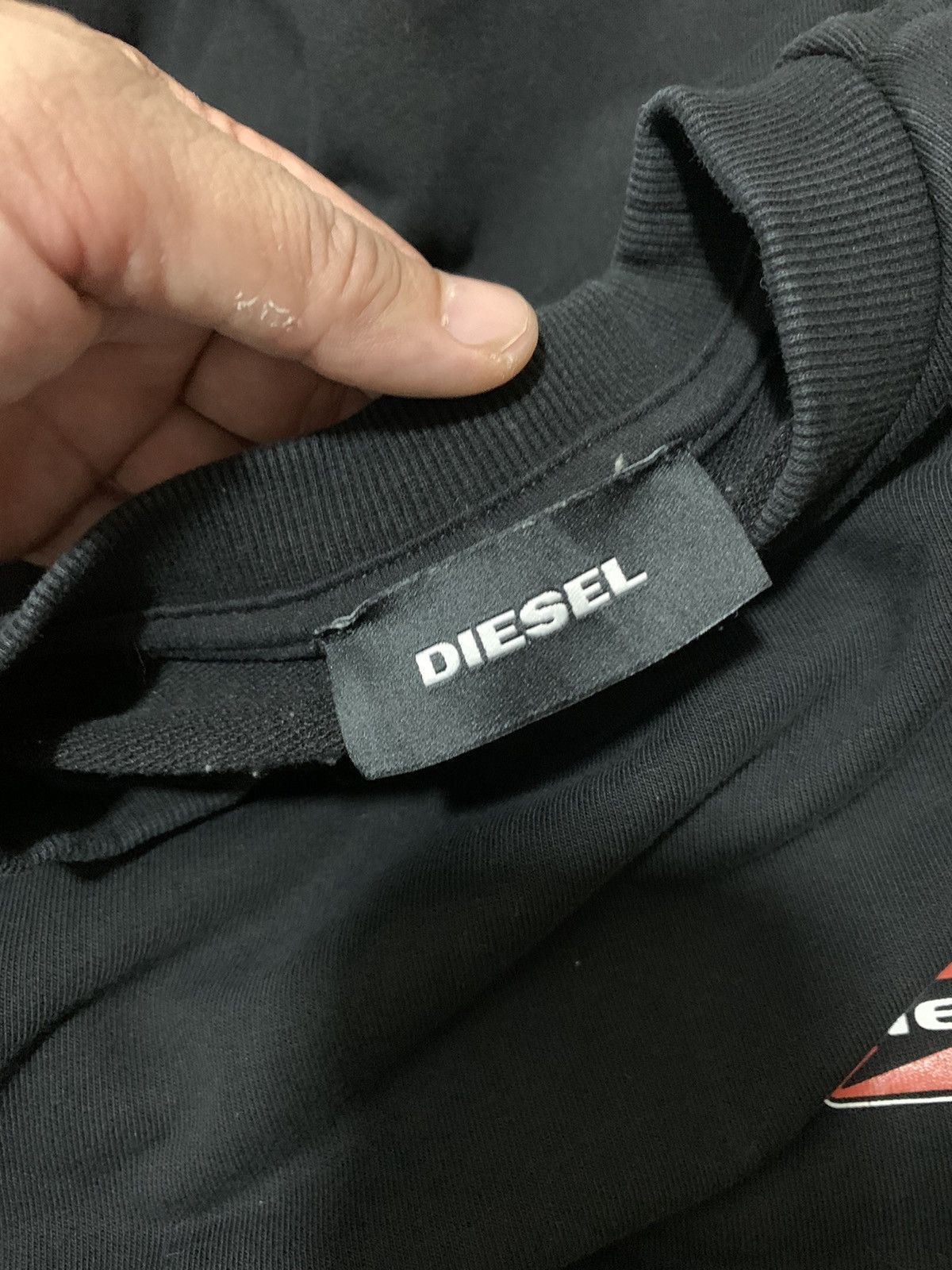 Diesel Vintage Diesel y2k Faded Distressed sweatshirt Size US M / EU 48-50 / 2 - 9 Thumbnail