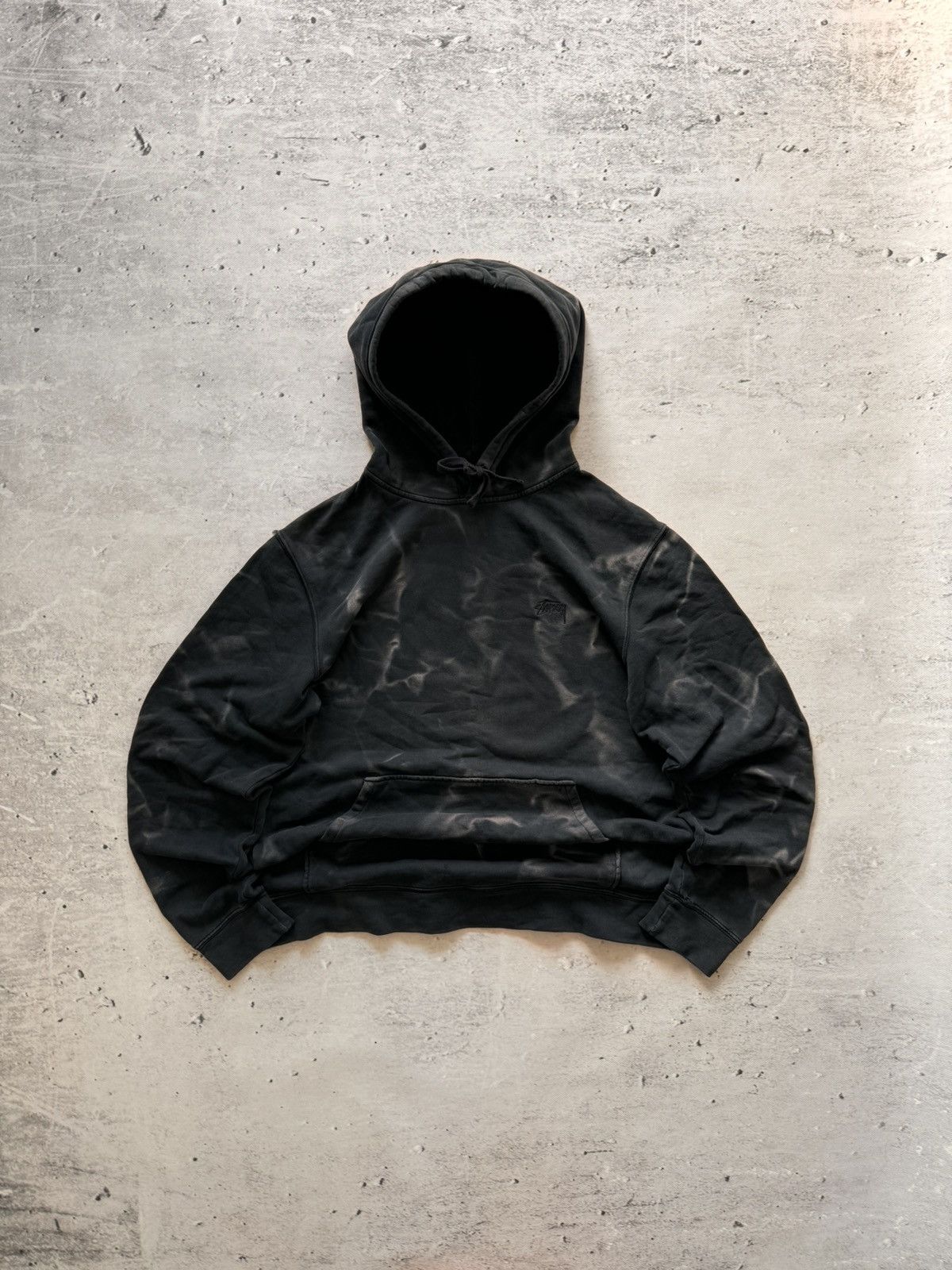 Stussy × Vintage STUSSY BASIC LOGO VINTAGE OVERSIZE HOODIE Size US L / EU 52-54 / 3 - 1 Thumbnail