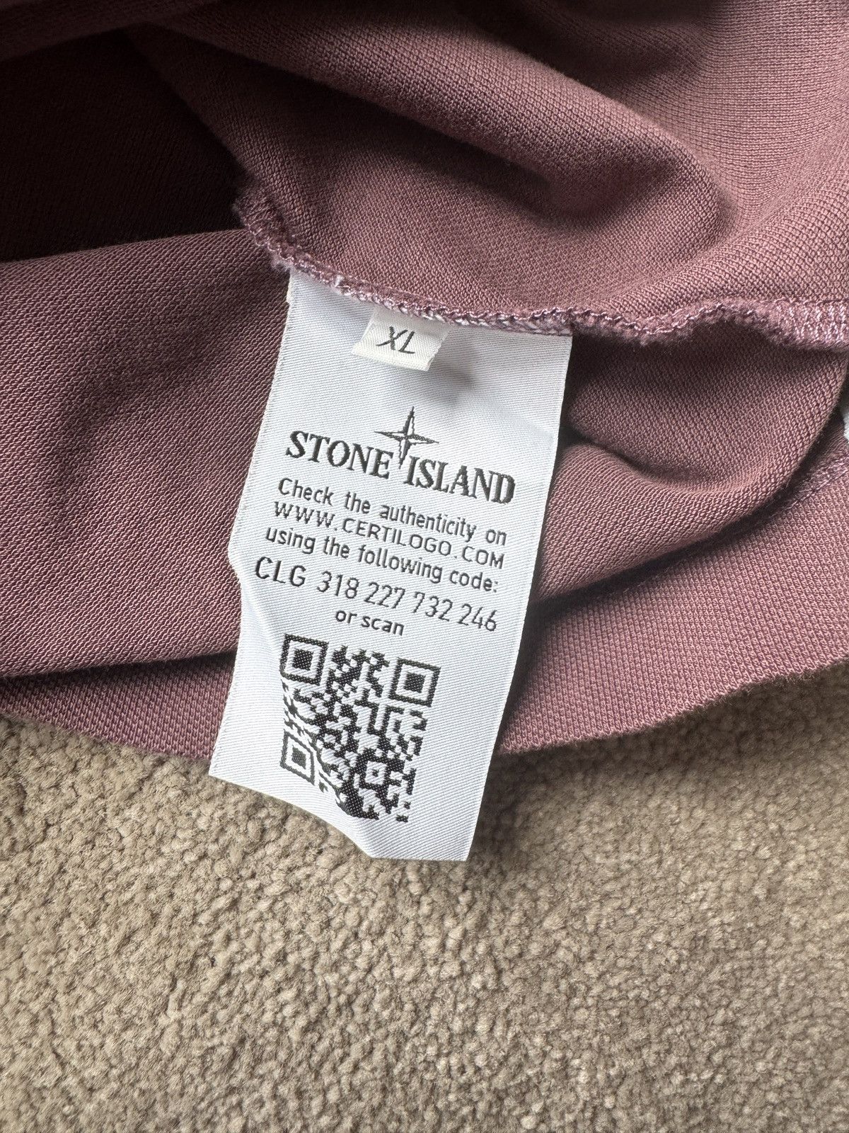 Stone Island Stone Island Polo Shirt burgundy Size US XL / EU 56 / 4 - 5 Thumbnail