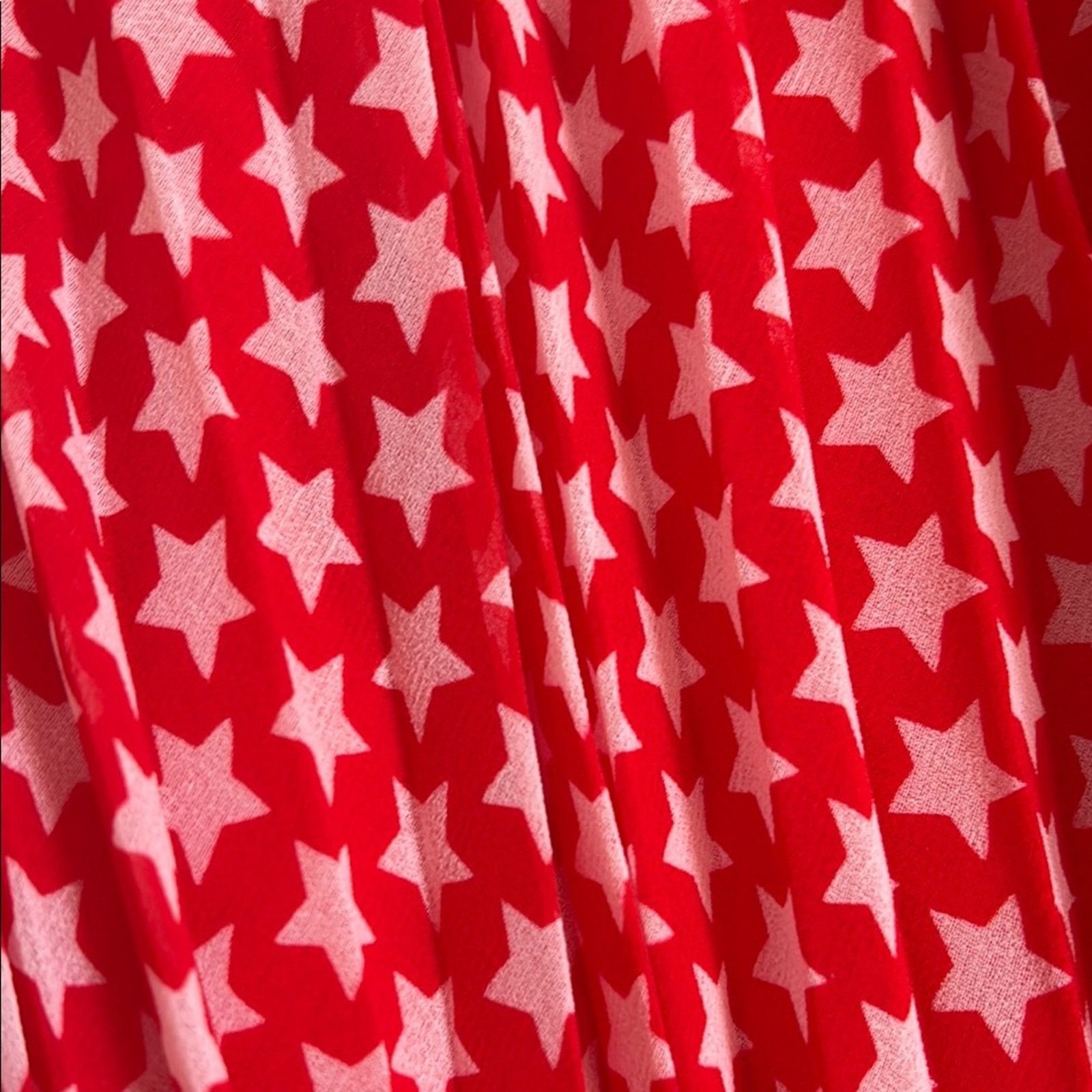 Ermanno Scervino NWT Ermanno Scervino Red and White Asymmetrical Wrap Skirt S Size 42" / US 20 - 4 Thumbnail