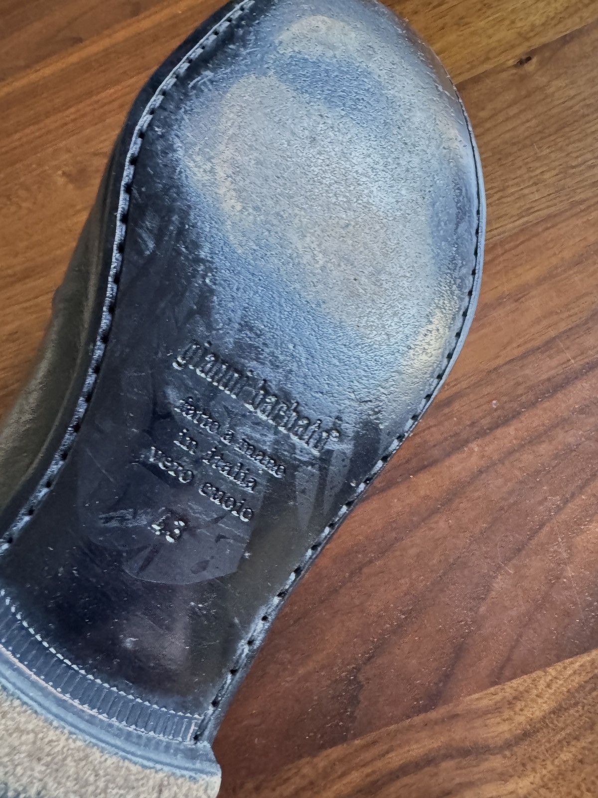 Gianni Barbato Gianni Barbato Black Leather Shoes Size US 10 / EU 43 - 8 Thumbnail