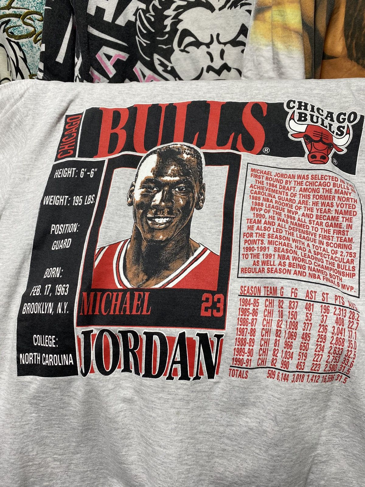 Jordan Brand 90’s Vintage Michael Jordan Bulls Tee Shirt Large Size US L / EU 52-54 / 3 - 2 Thumbnail