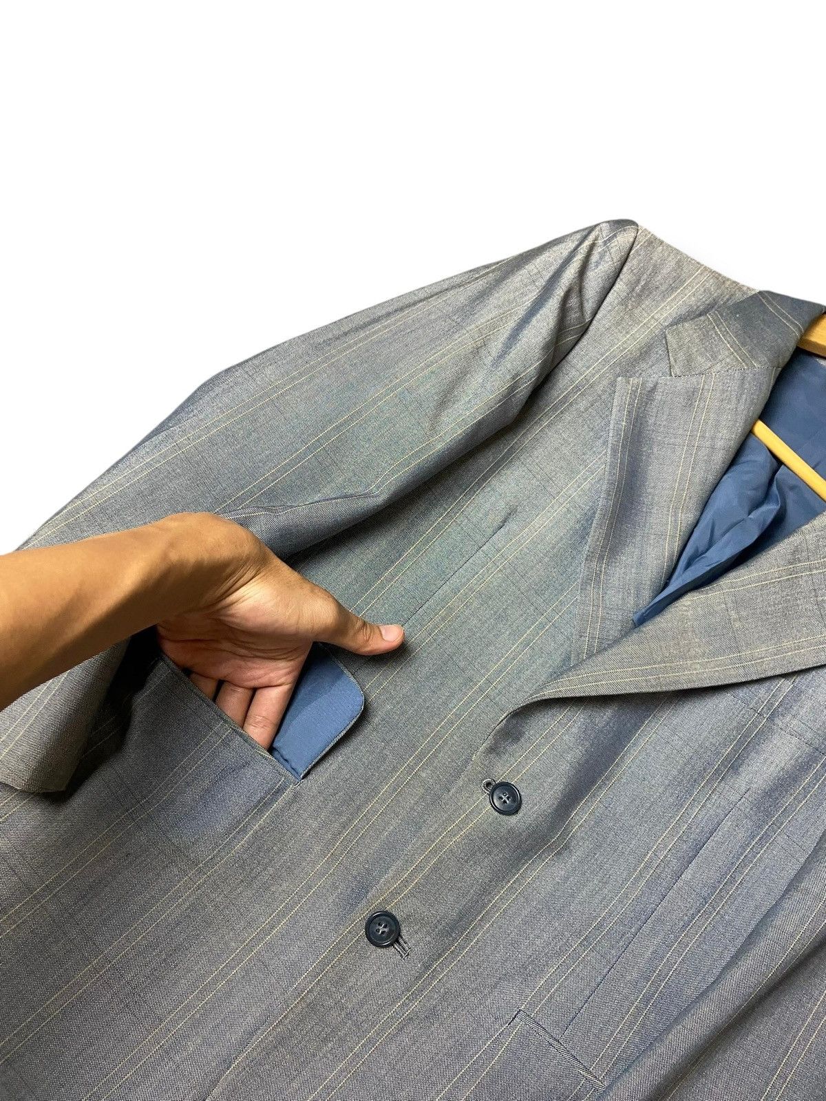 Burberry Prorsum Burberry Prorsum Single Breasted Blazer (148) Size US XXS / EU 40 - 3 Thumbnail
