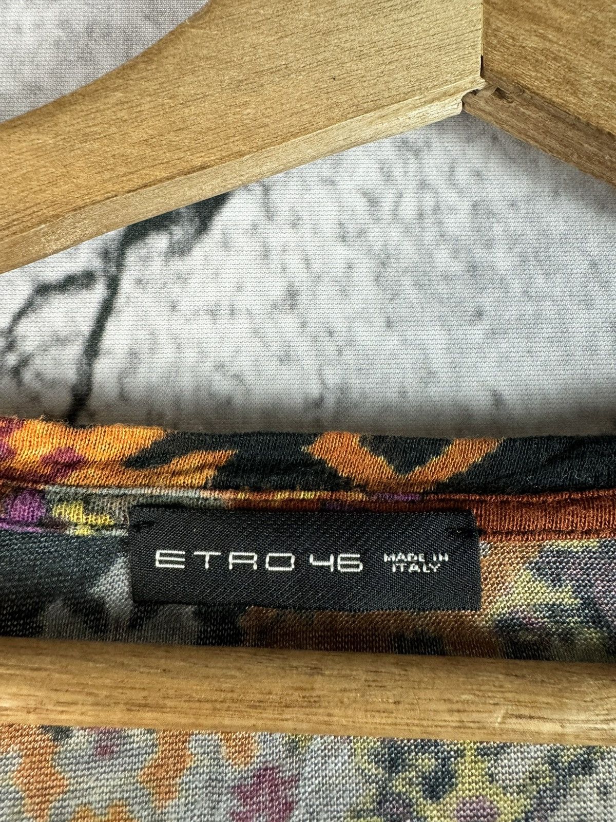 Etro Etro vintage multicolour like jpg sleeve top Size L / US 10 / IT 46 - 3 Thumbnail