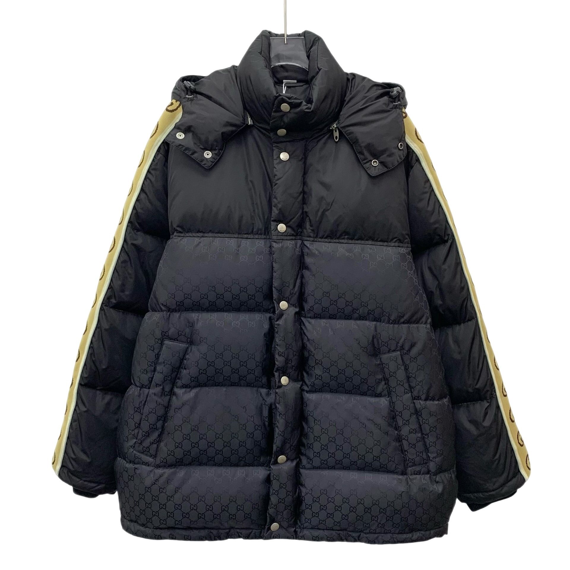 Gucci Gucci GG Monogram Hooded Puffer Jacket 48 Size US M / EU 48-50 / 2 - 1 Thumbnail