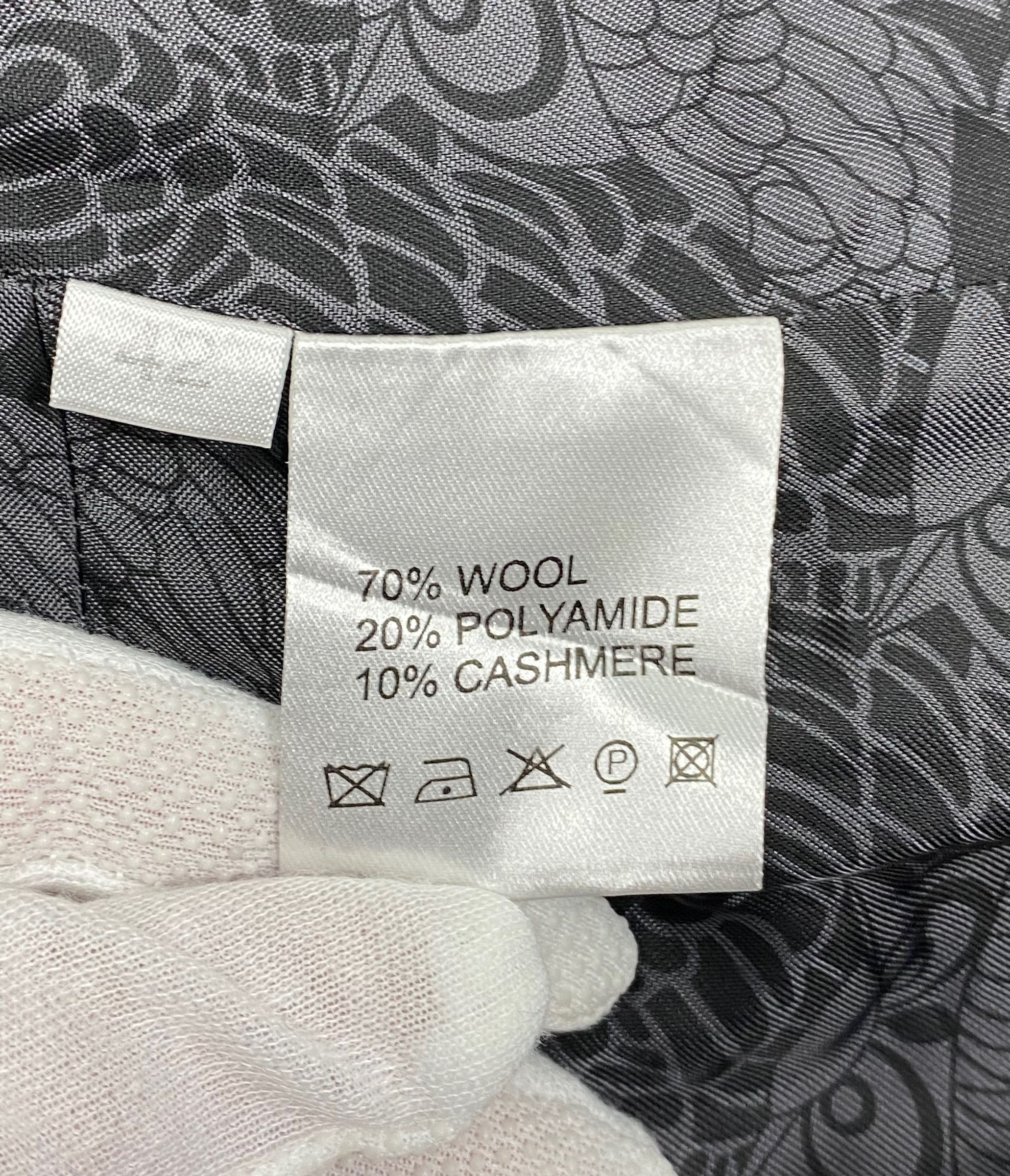 Designer Stella Nova Wool-Cashmere Belted Coat size 42 Size M / US 6-8 / IT 42-44 - 19 Thumbnail