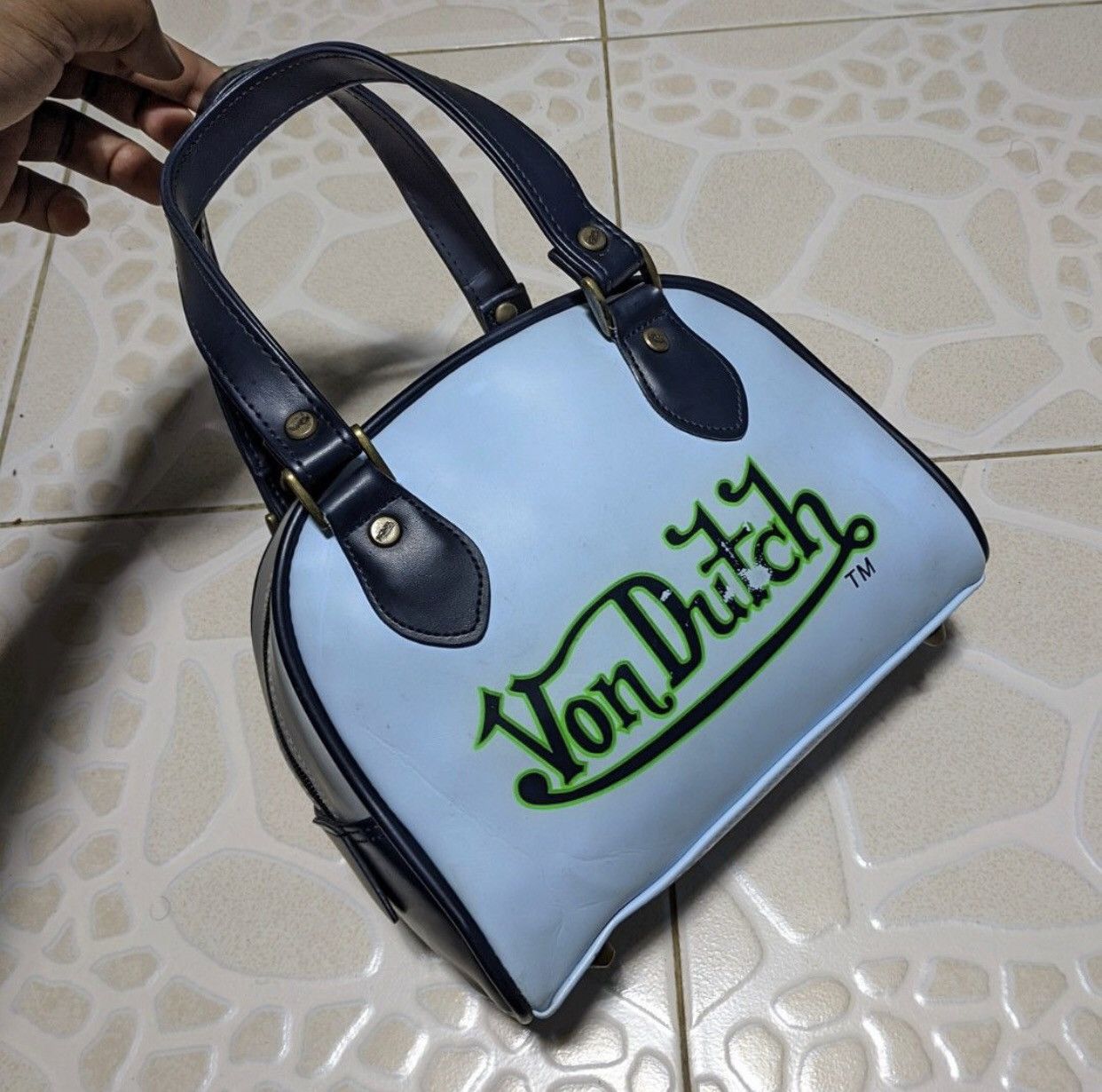Von Dutch Von Dutch Y2K Mini Bowling Handbag Size ONE SIZE - 5 Thumbnail
