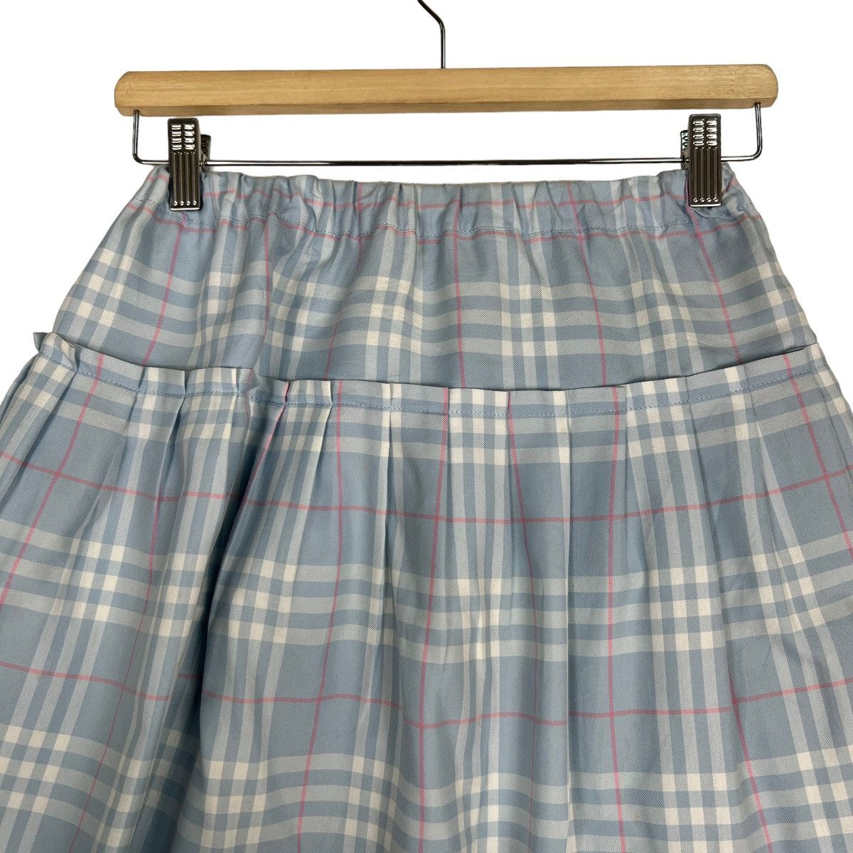 Burberry 🔥 BURBERRY IVY BLUE NOVA CHECK SKIRTS Size 38" / US 16 / IT 52 - 7 Thumbnail
