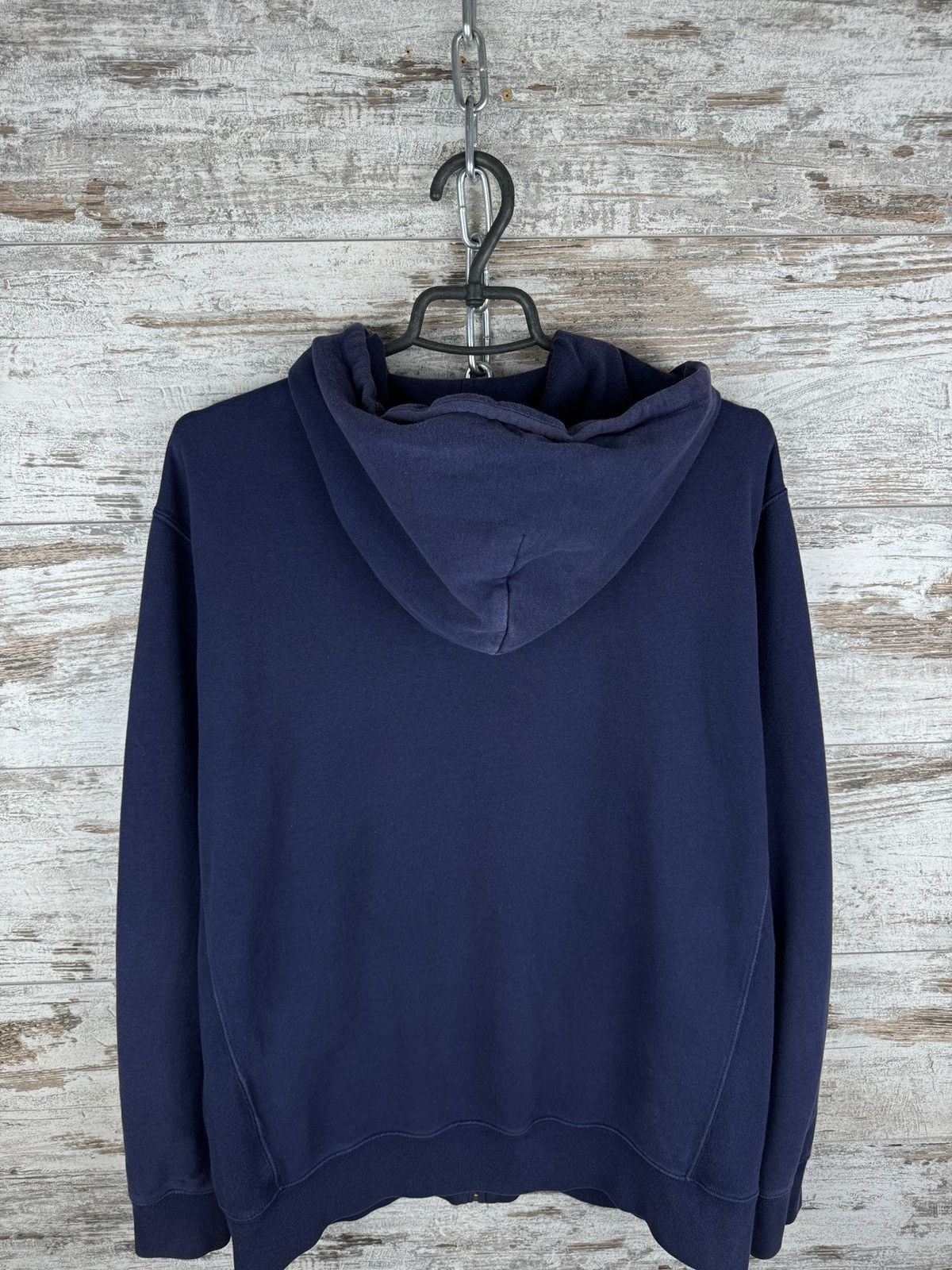 Polo Ralph Lauren × Vintage Mens Vintage Polo Ralph Lauren distressed zip hoodie y2k OG Size US L / EU 52-54 / 3 - 17 Thumbnail