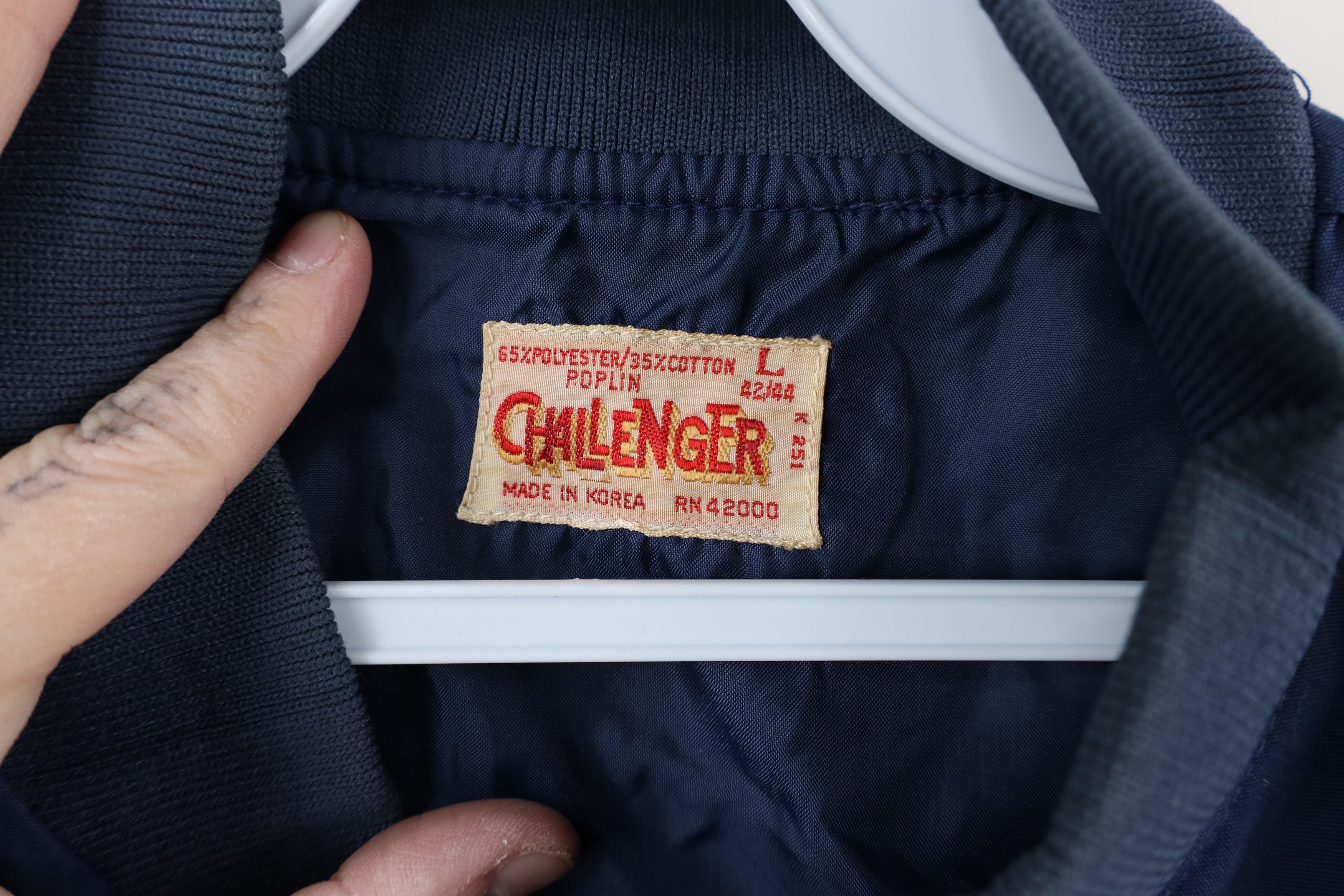 Vintage Vintage 70s Streetwear Full Zip Cafe Racer Bomber Jacket Size US L / EU 52-54 / 3 - 7 Thumbnail