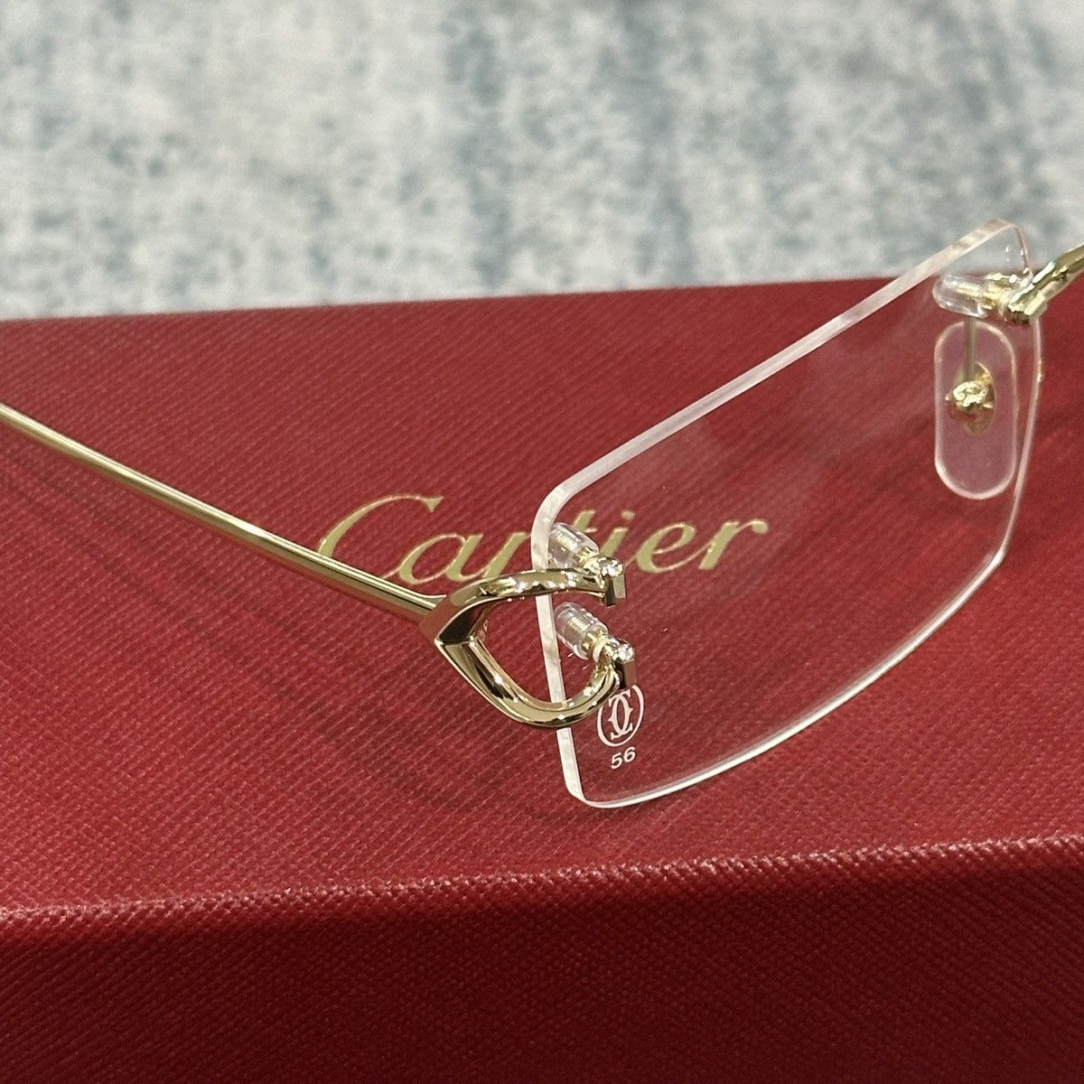 Cartier CARTIER CT0488O 001 EYEGLASSES Size ONE SIZE - 7 Thumbnail