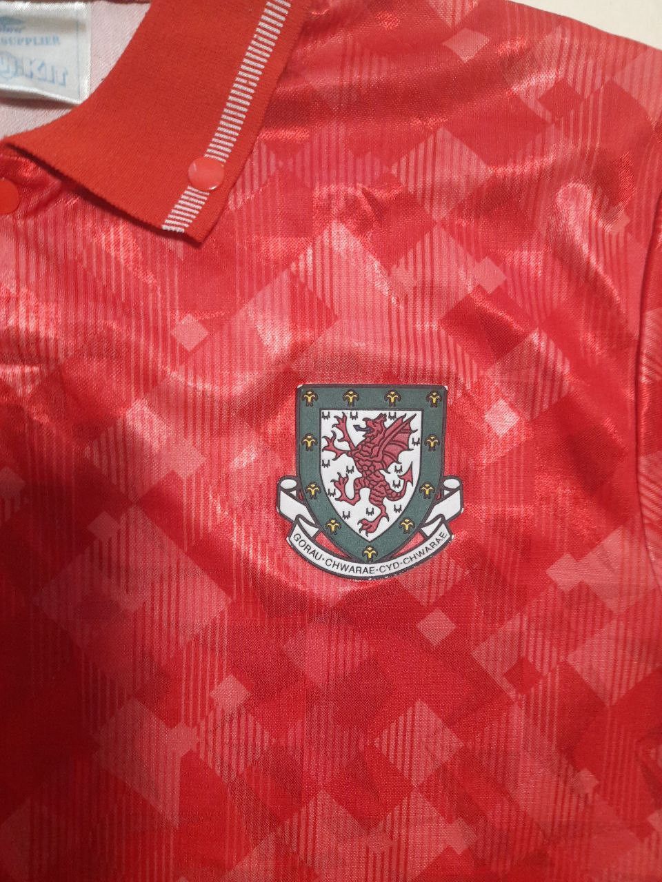 Umbro × Vintage Umbro Wales Jersey 1990-1992 Size US XL / EU 56 / 4 - 8 Thumbnail