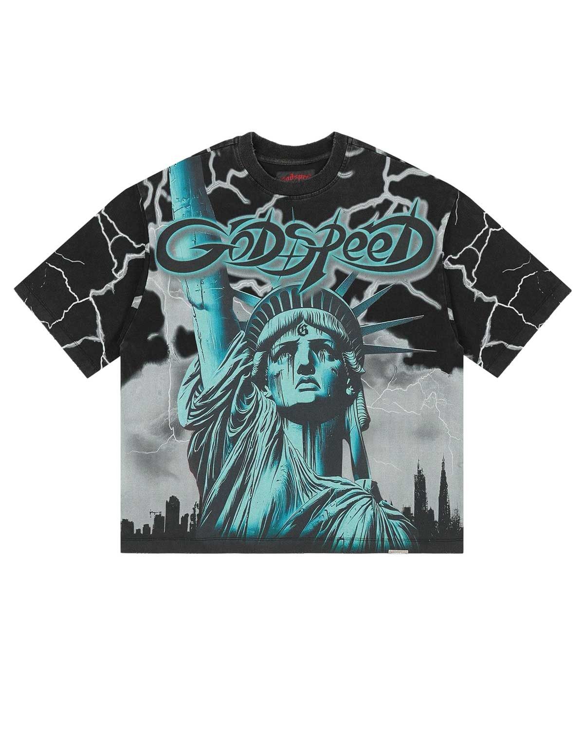 Godspeed Voltage Tee Black/Wolf Grey Size US XS / EU 42 / 0 - 1 Thumbnail