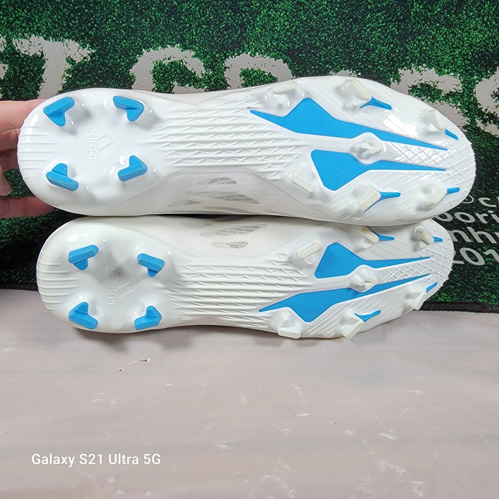 Adidas Adidas X Speedflow.3 Laceless FG 'White Legacy Indigo' Sz 13 Size US 13 / EU 46 - 7 Thumbnail