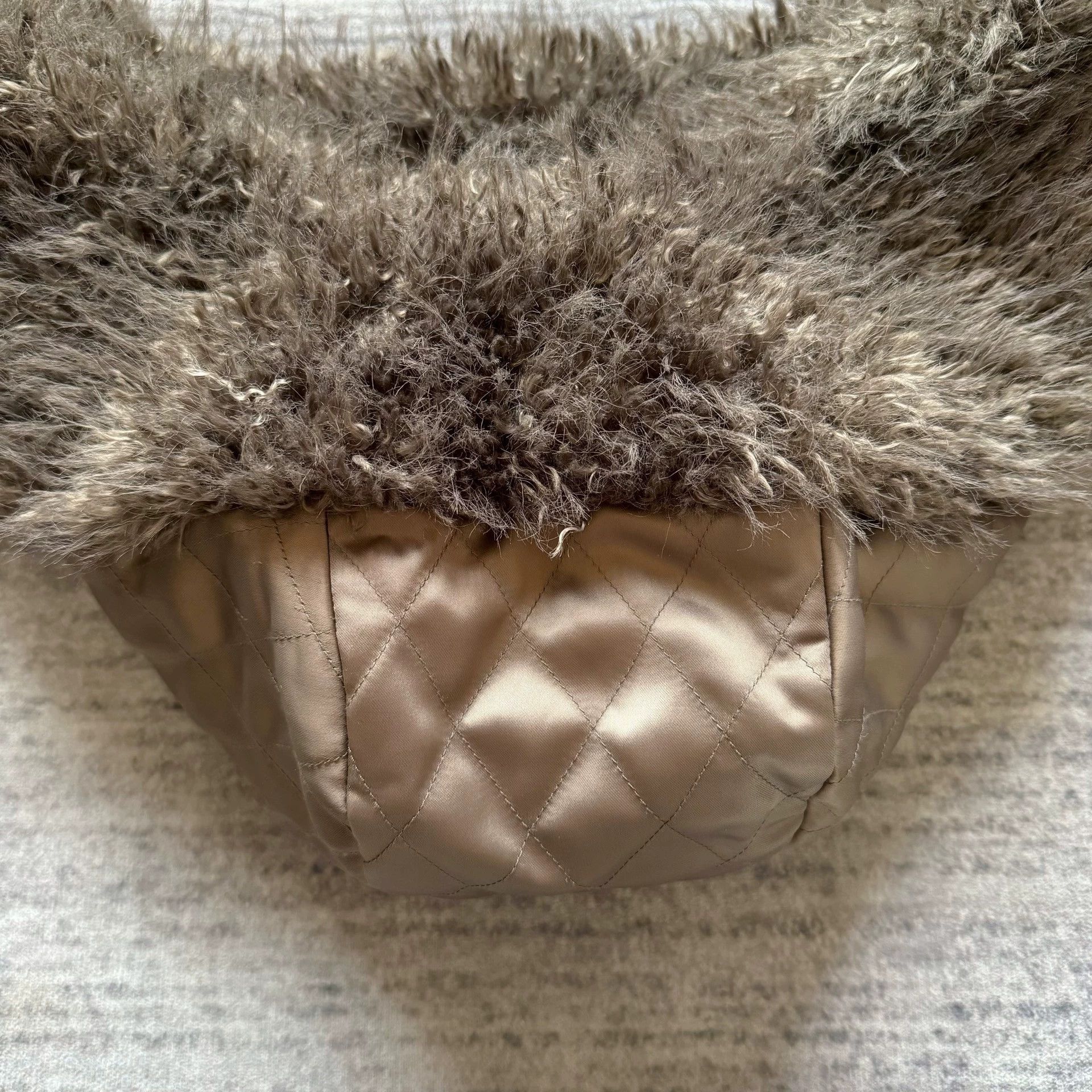 Other Cornerstone Long Fleece Hooded Scarf Boa Muted Brown Free NWT Size ONE SIZE - 4 Thumbnail