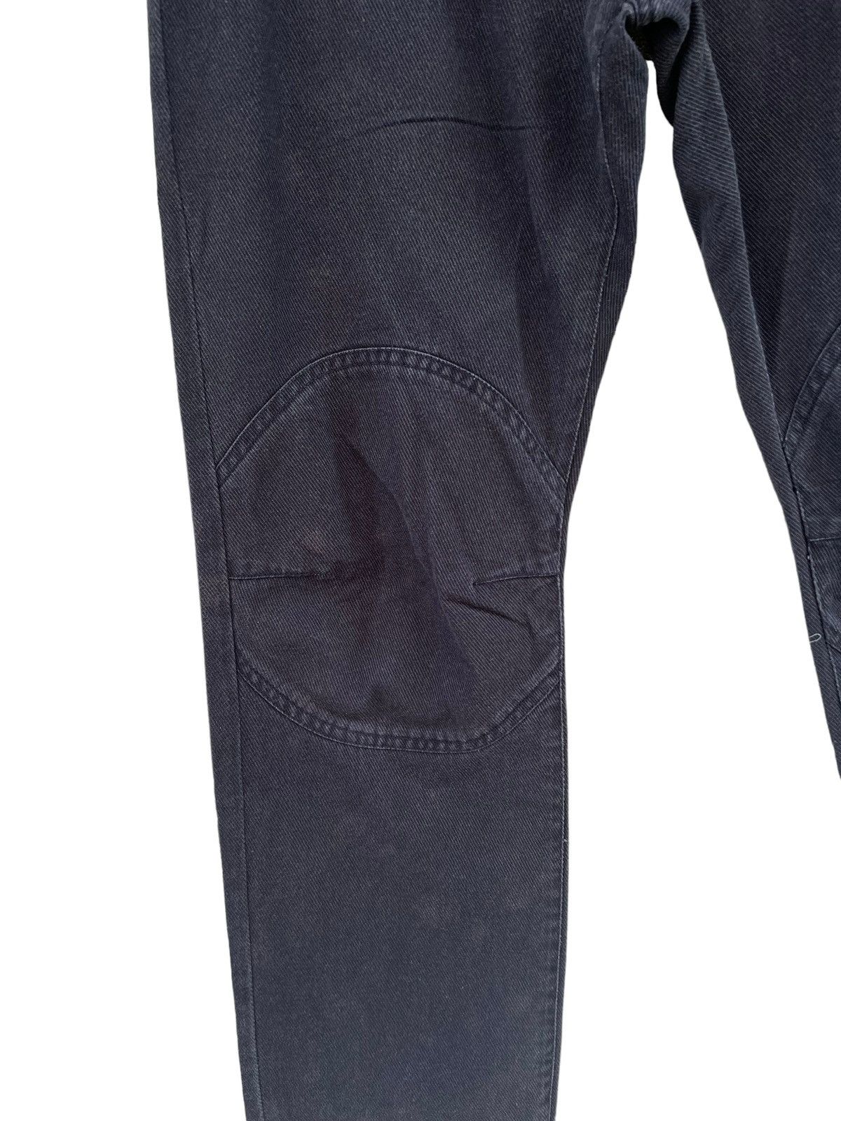 Vintage Vintage PPFM Fade Black Knee Patch Trouser Pant Size US 32 / EU 48 - 8 Thumbnail