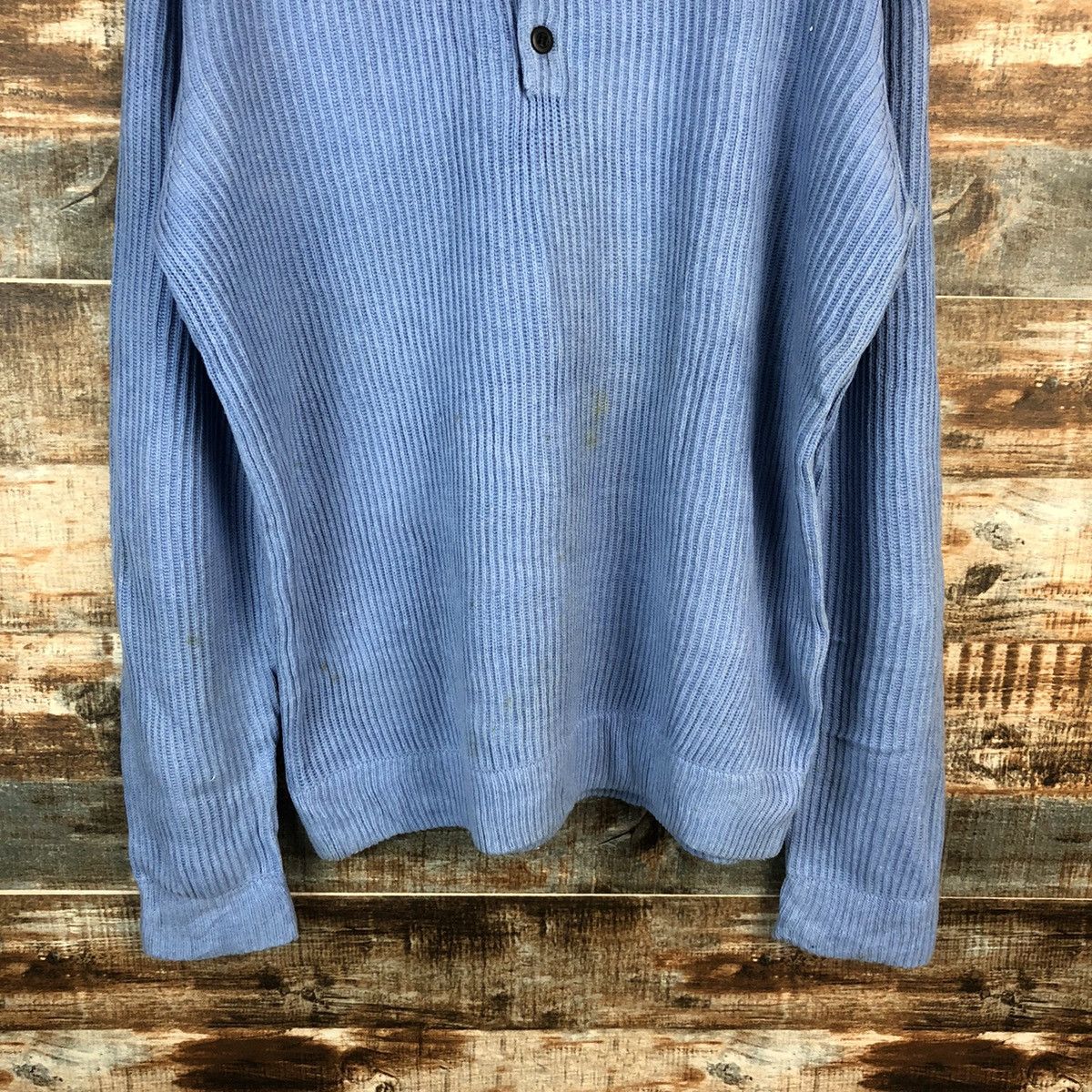 Japanese Brand Uniqlo japan sweatshirt Blue Knitwear #A1832 Size US L / EU 52-54 / 3 - 6 Thumbnail