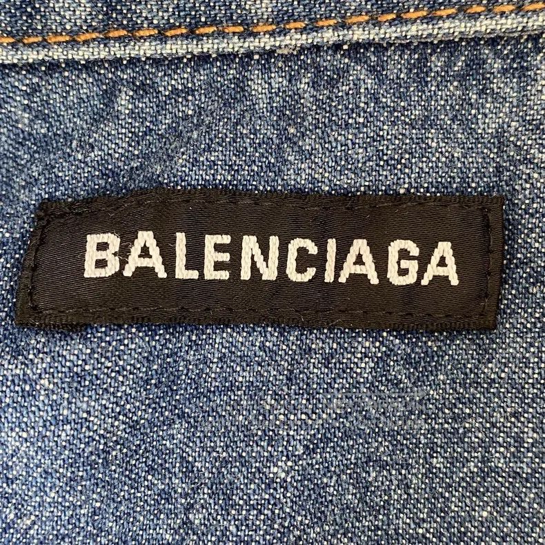 Balenciaga Balenciaga size 39 Blue Denim Jacket Size US S / EU 44-46 / 1 - 7 Thumbnail