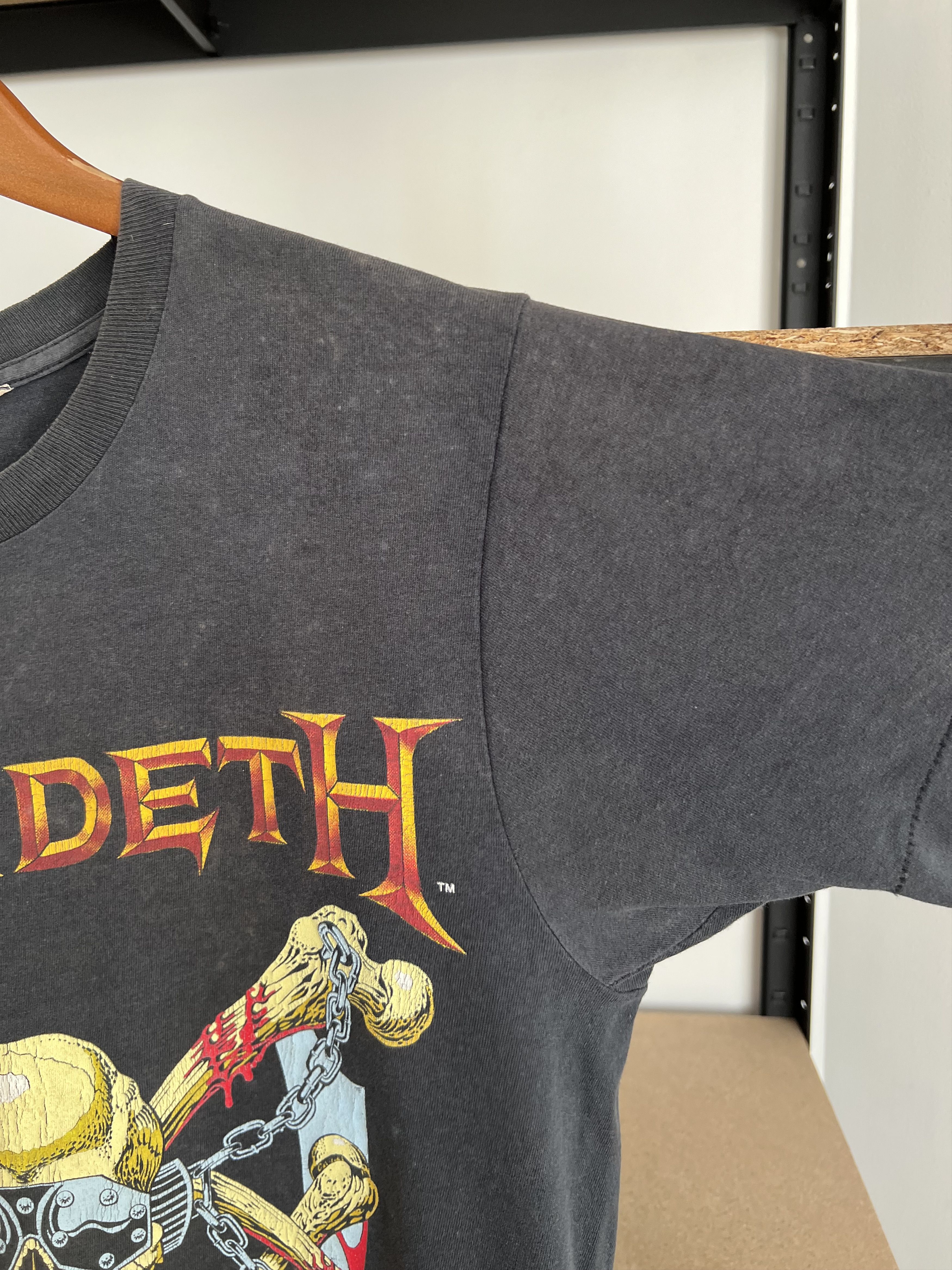 Band Tees Vintage 1991 Megadeth Vic Rattlehead Thrash Metal Band Tee Size US L / EU 52-54 / 3 - 15 Thumbnail