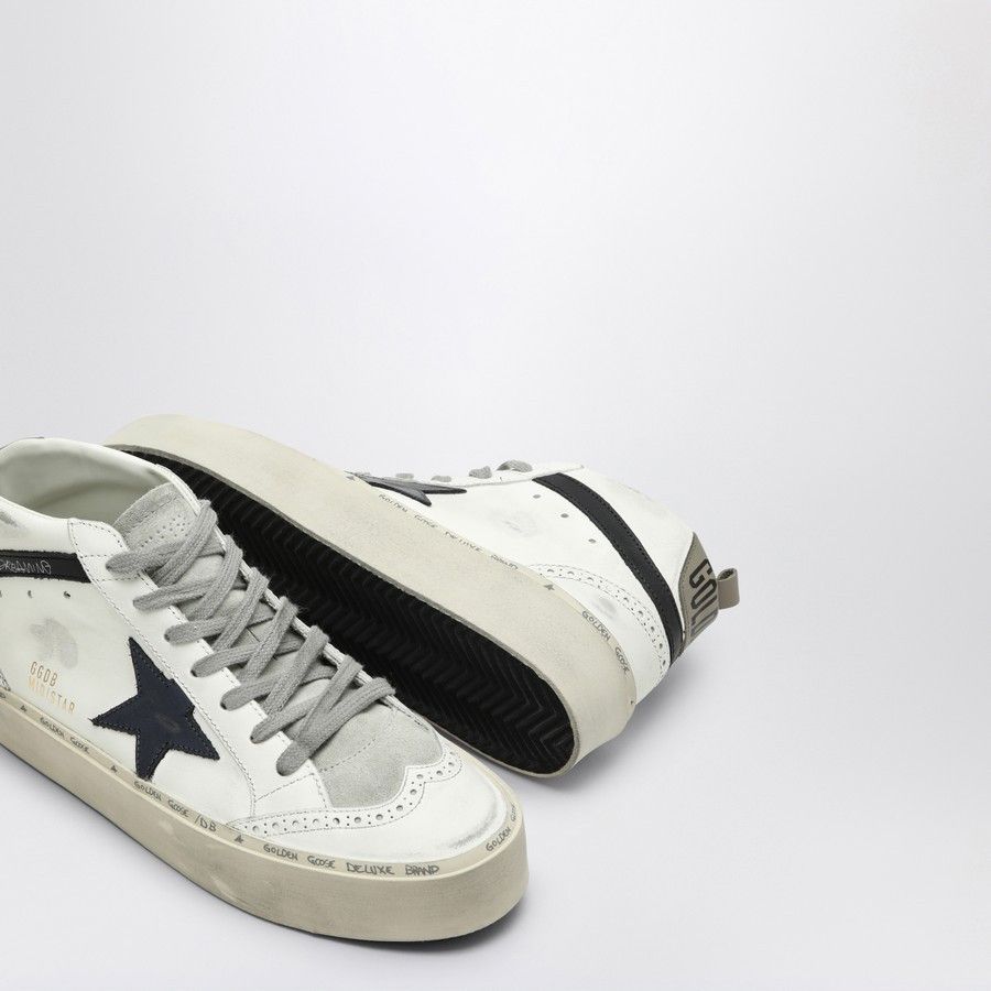 Golden Goose o1d2blof0824 Mid Star Trainer in White Size US 7 / IT 37 - 5 Thumbnail
