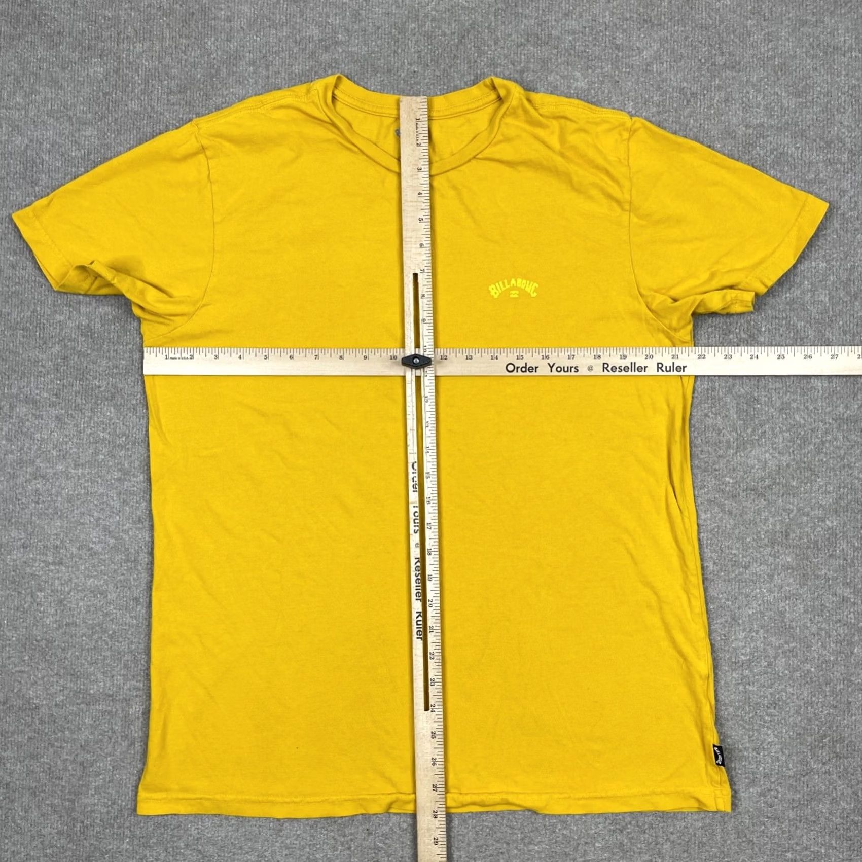 Billabong Billabong T Shirt Men L Yellow Short Sleeve Logo Wave Size US L / EU 52-54 / 3 - 5 Thumbnail