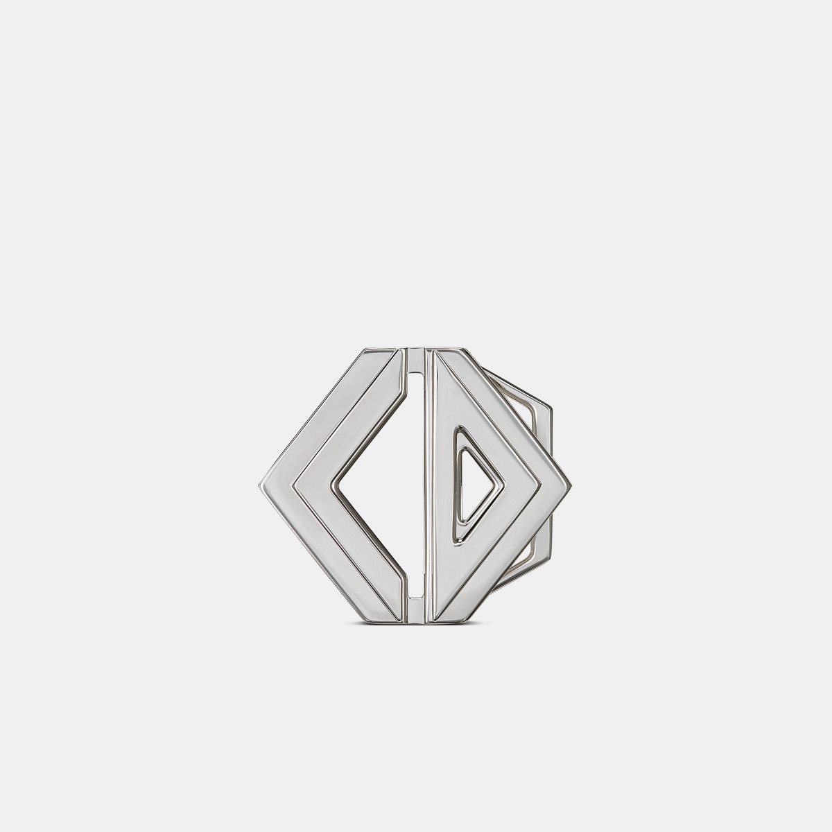 Dior o1bcso1str0126 Size: OS/Cd Diamond Belt Buckle in Silver Size ONE SIZE - 1 Thumbnail