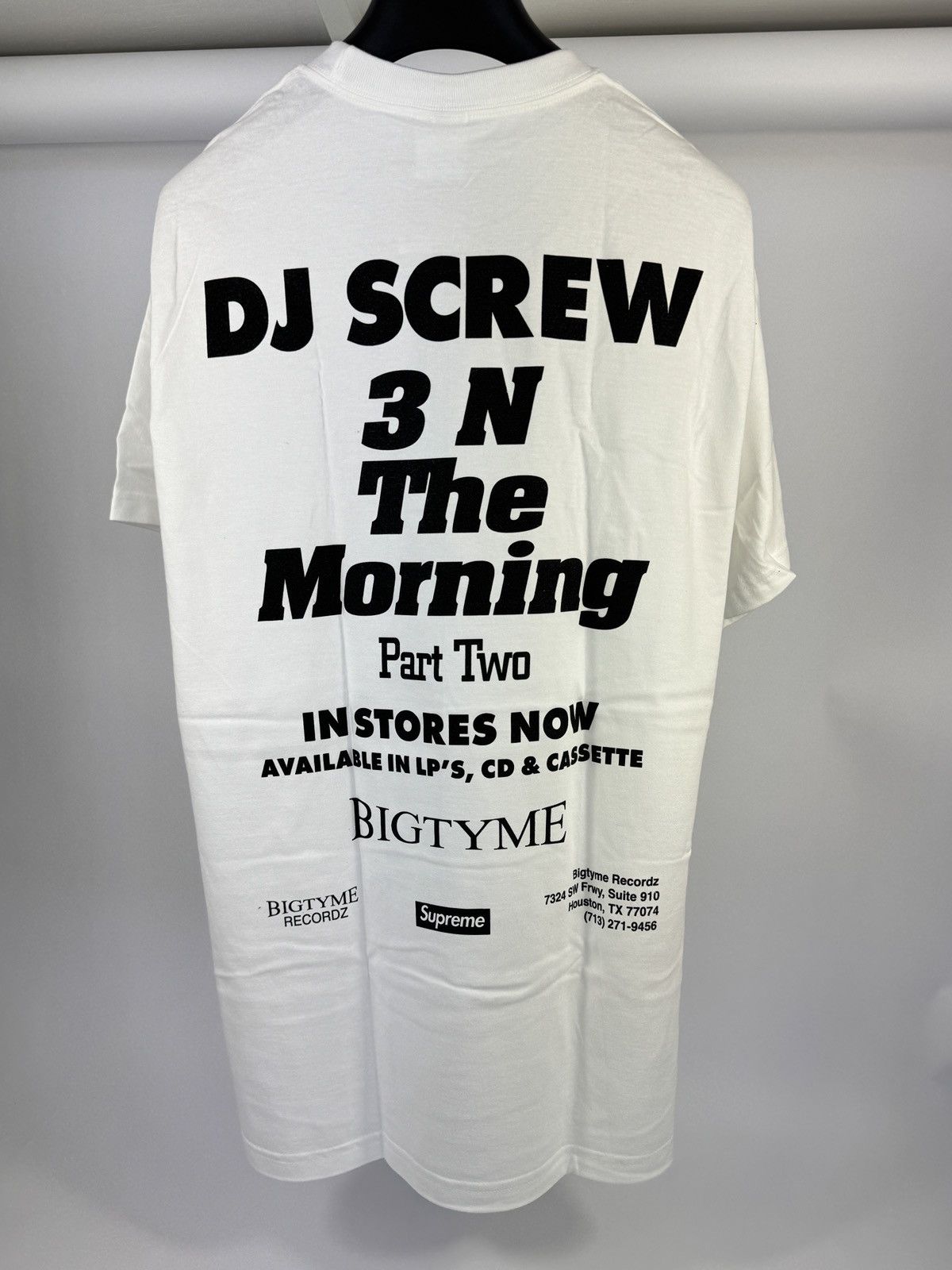 Supreme DJ SCREW SUC TEE Size US L / EU 52-54 / 3 - 2 Thumbnail