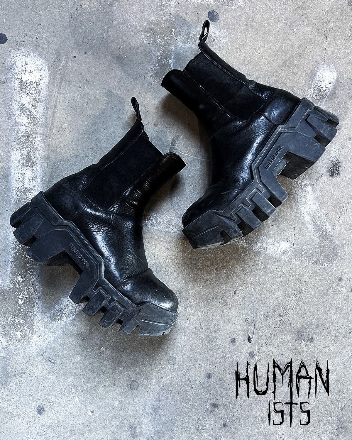 Balenciaga BULLDOZER PULL ON BOOTS Size US 8 / EU 41 - 1 Thumbnail