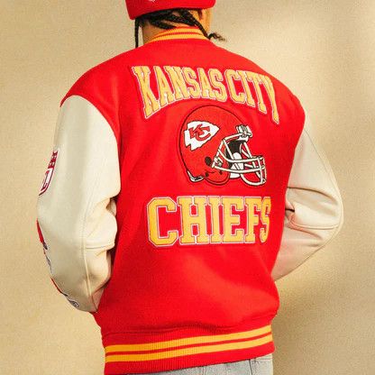 Drake OVO x NFL KANSAS CITY CHIEFS OG VARSITY JACKET Size US XXL / EU 58 / 5 - 8 Thumbnail