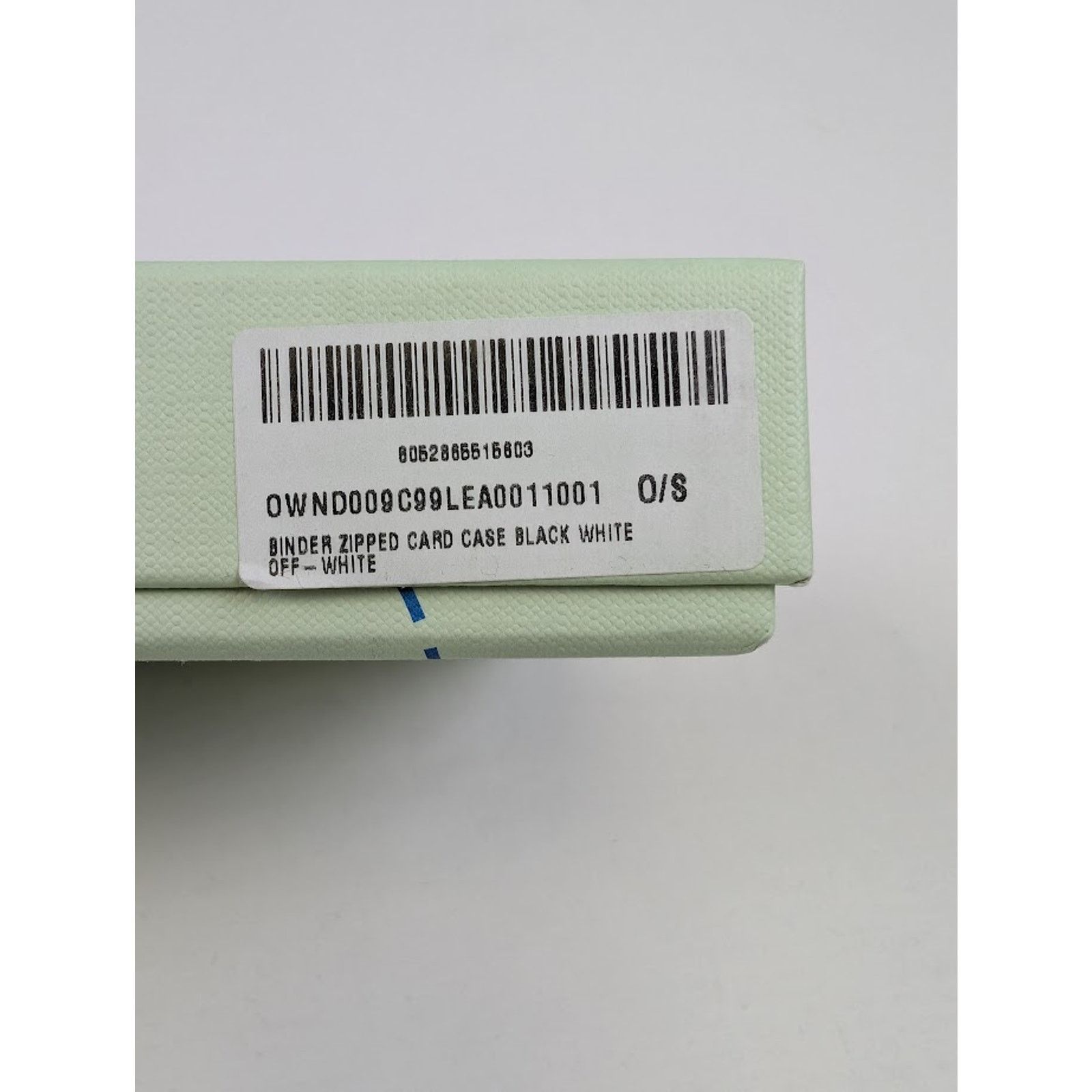 Off-White o1rshd1 Size: OS / Binder Zipped Card Case in Black/White Size ONE SIZE - 8 Thumbnail
