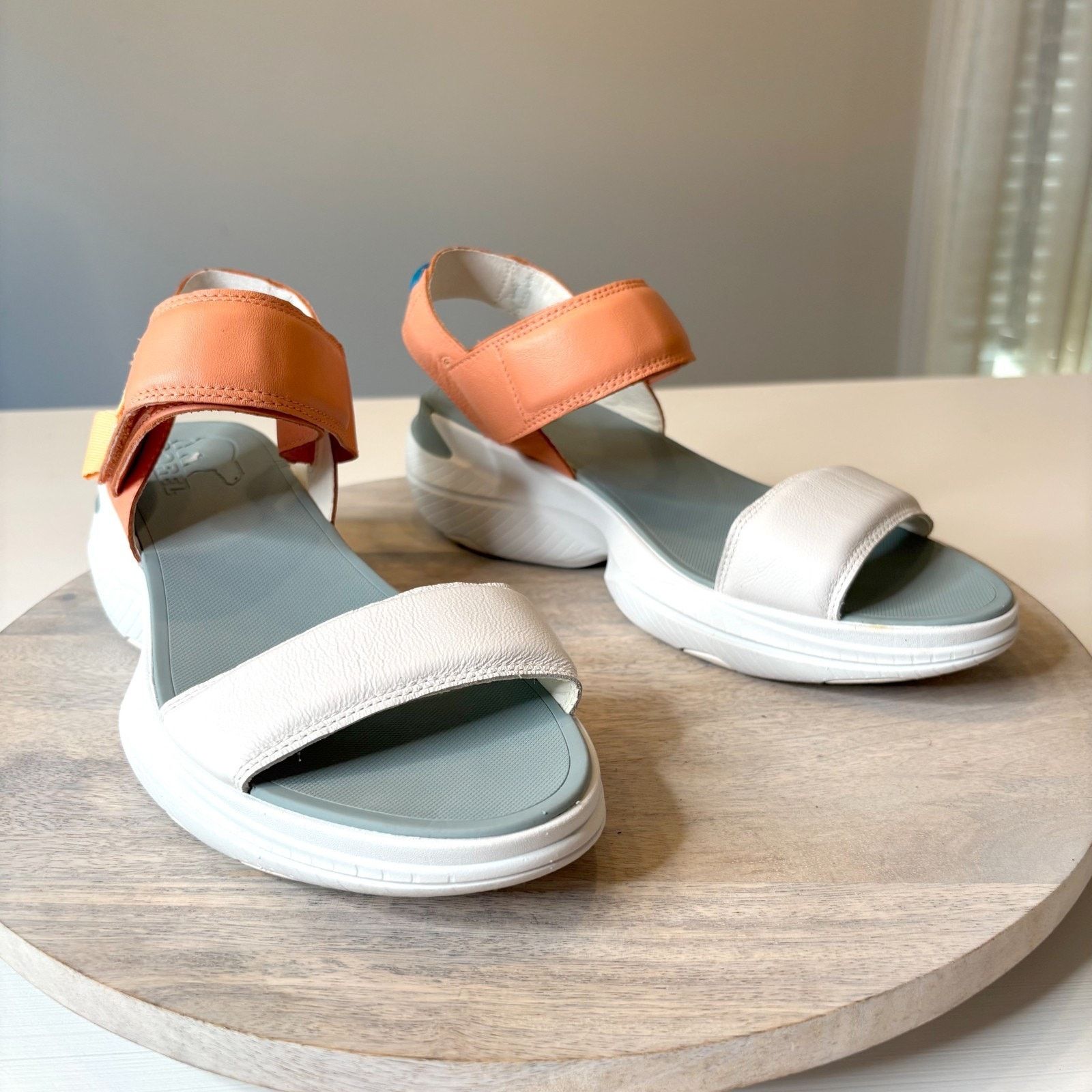 SOREL Sorel Explorer Blitz Leather Platform Sandals Women's Sz 11 Size US 11 / IT 41 - 3 Thumbnail