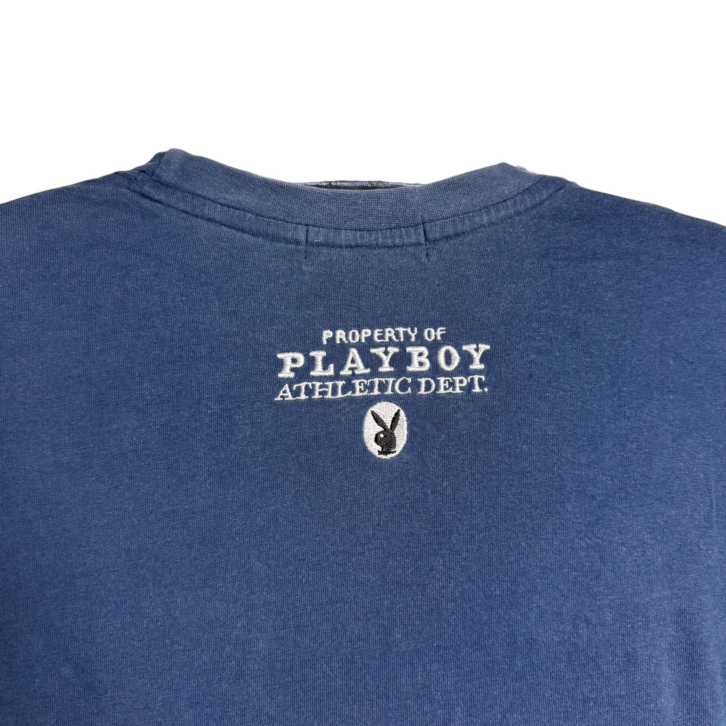 Playboy 🔥RARE🔥Vintage Playboy Iconic Bunny Spellout T-shirt Size US XL / EU 56 / 4 - 5 Thumbnail