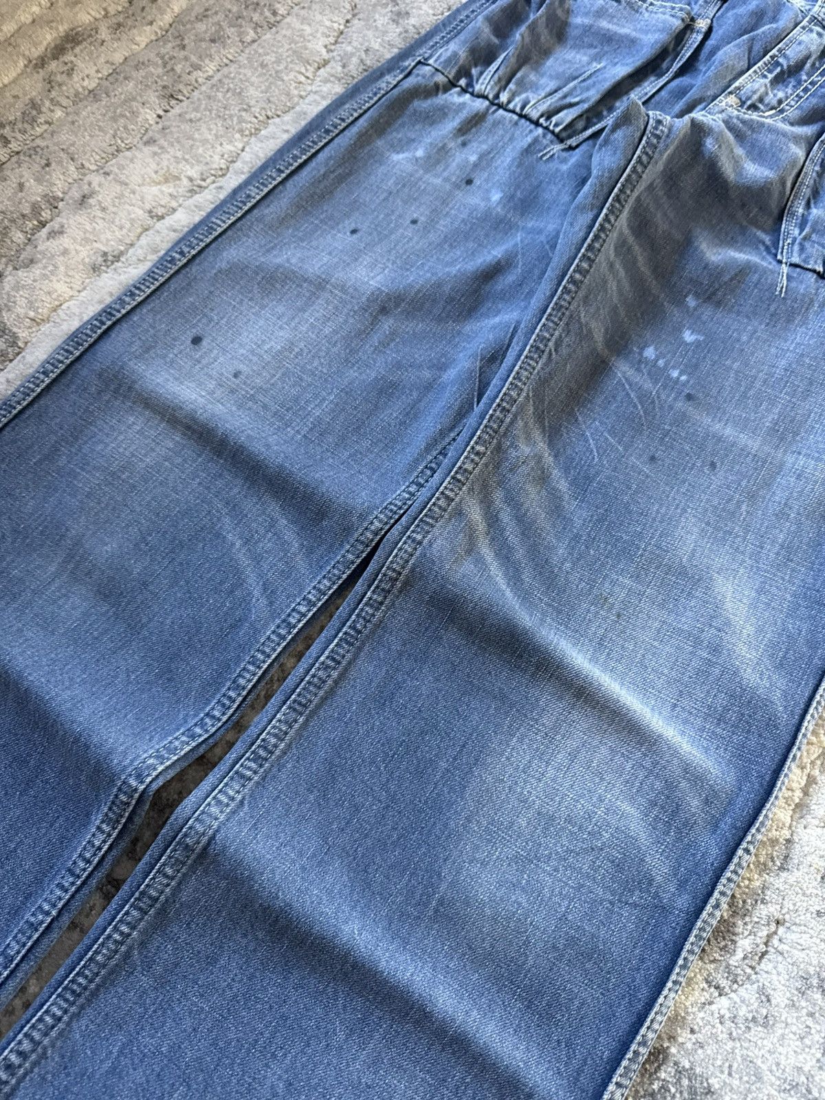 Beauty Beast 2000s Antgauge Japan Buckle Back Baker Denim Pants Size US 28 / EU 44 - 8 Thumbnail