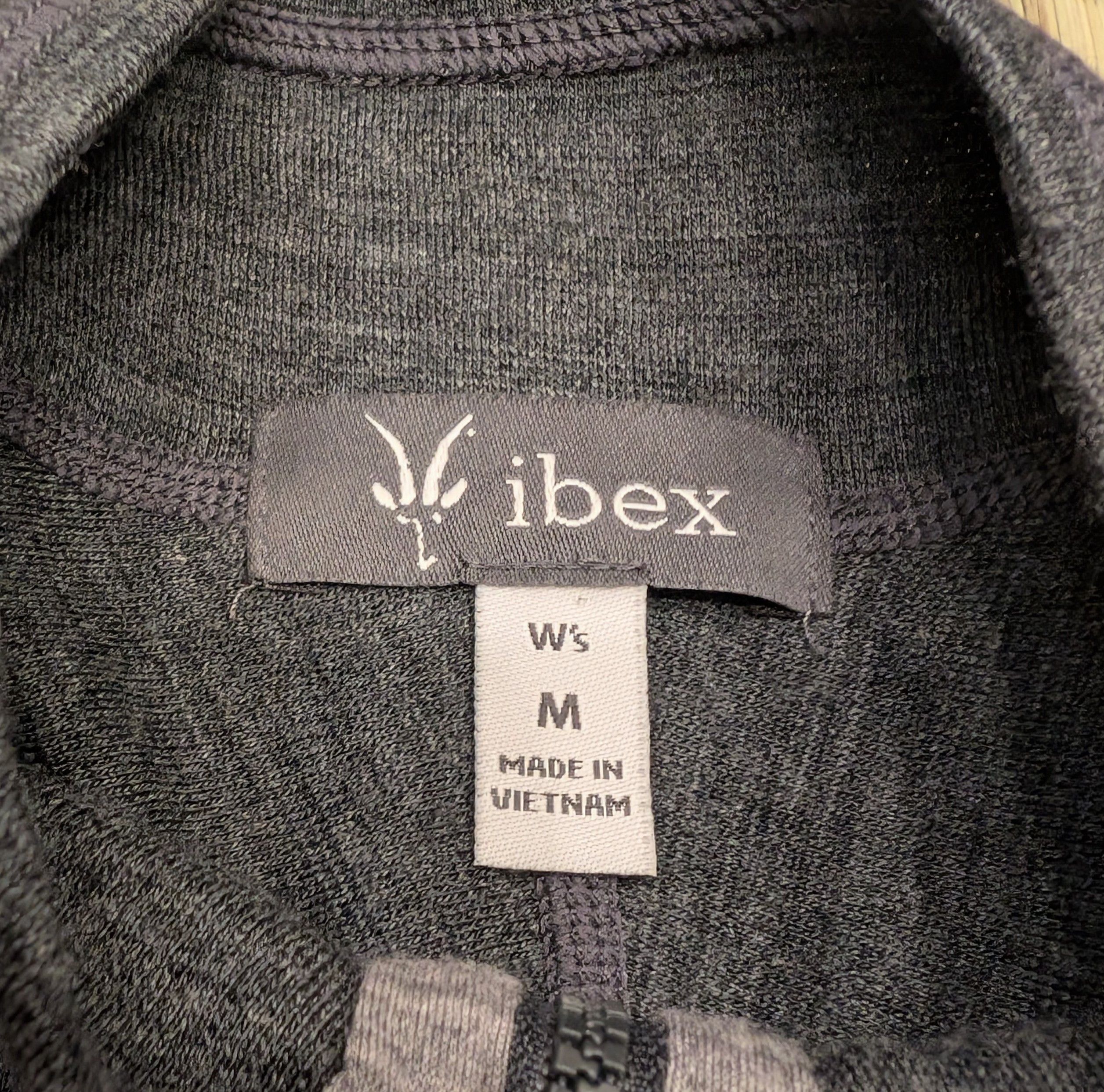Ibex Ibex Full Zip 100% Zque Merino Wool Midlayer Sweatshirt Size M / US 6-8 / IT 42-44 - 3 Thumbnail