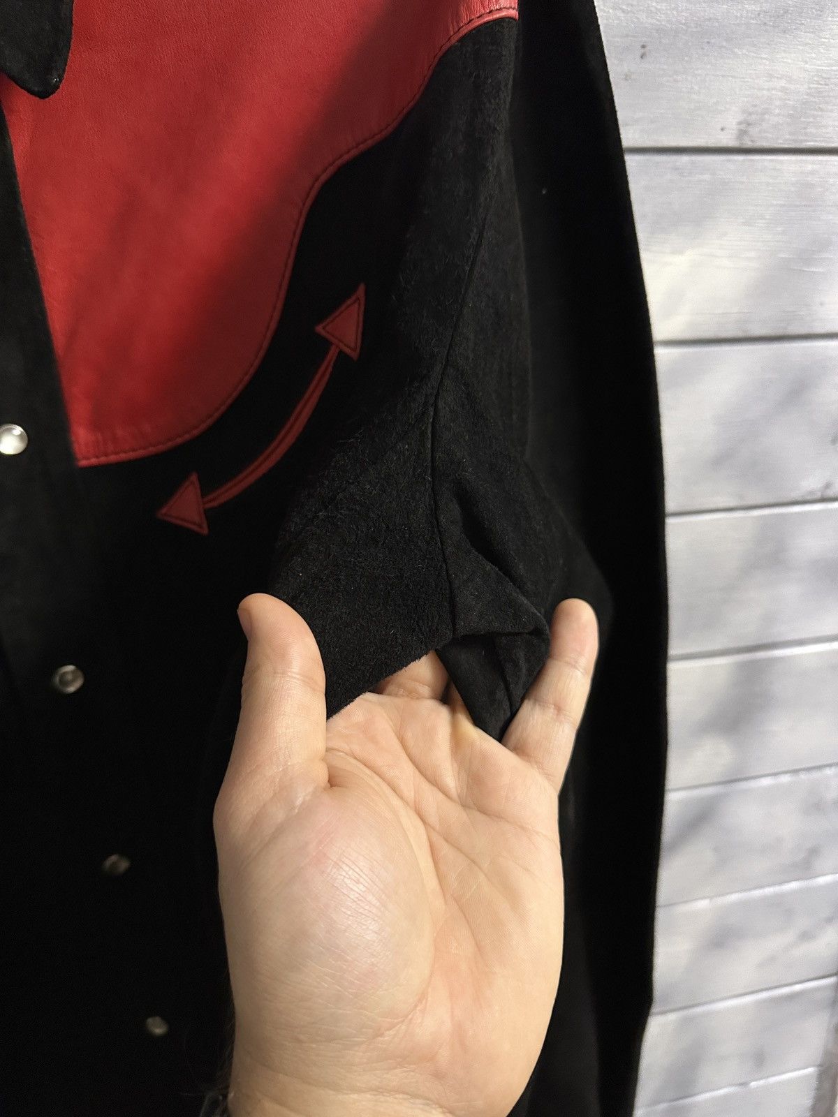 Other Oshwahkon 500 Broadway NYC Vintage Leather Western Jacket 70 Size US L / EU 52-54 / 3 - 8 Thumbnail