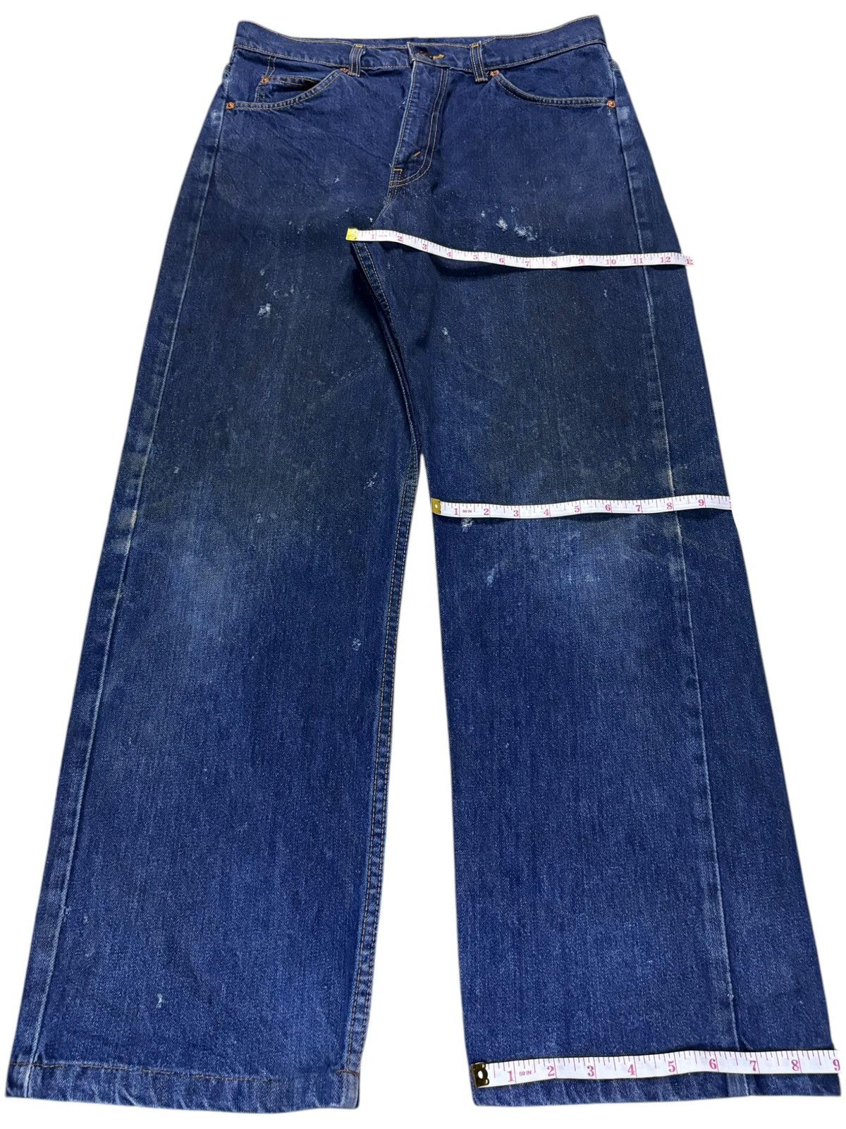 Levi's Vintage 80s Levis 612 Orange Tab Blue Wash Baggy Jeans Size US 32 / EU 48 - 16 Thumbnail