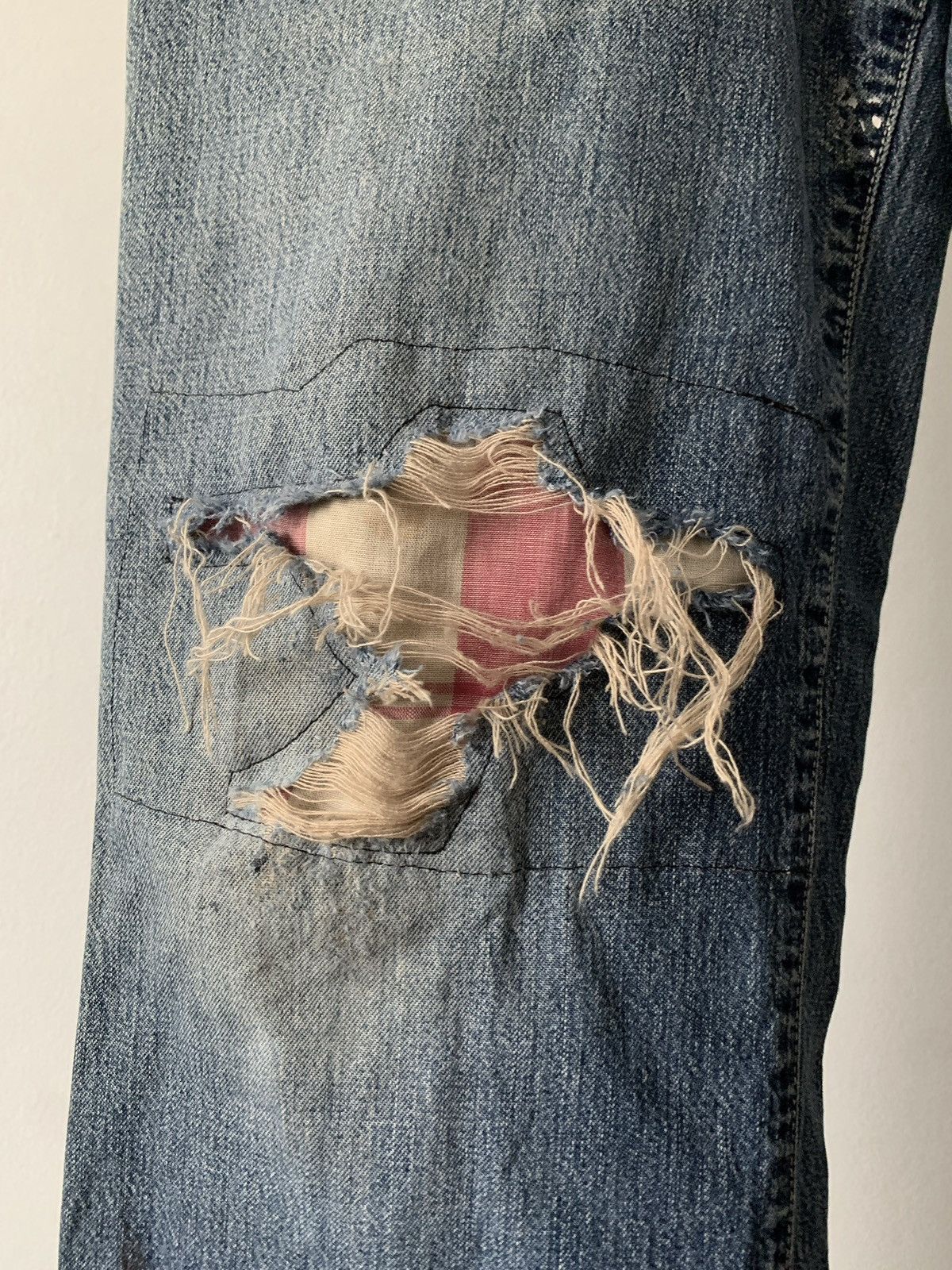 Polo Ralph Lauren Thrashed Vintage Polo Ralph Lauren Pants Distressed Grunge Size US 34 / EU 50 - 8 Thumbnail