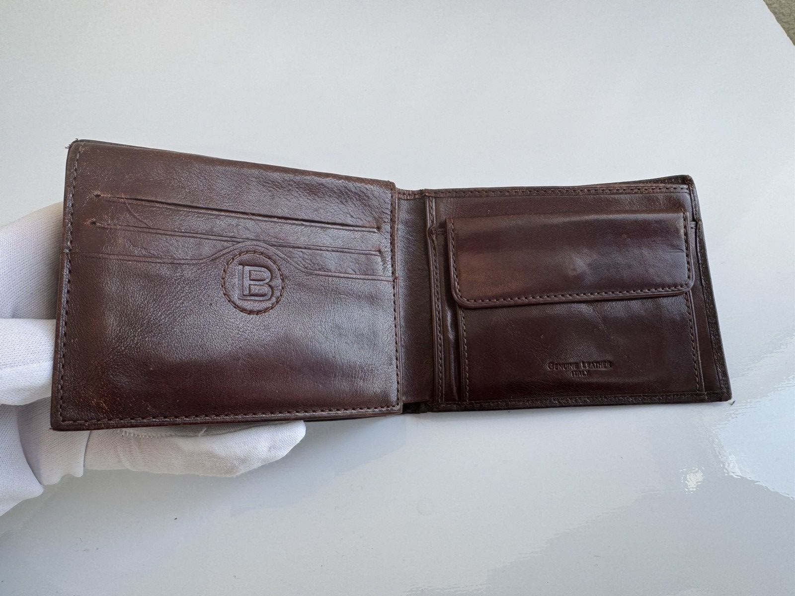 Laura Biagiotti Laura Biagiotti Brown Leather Wallet Bifold Size ONE SIZE - 4 Thumbnail