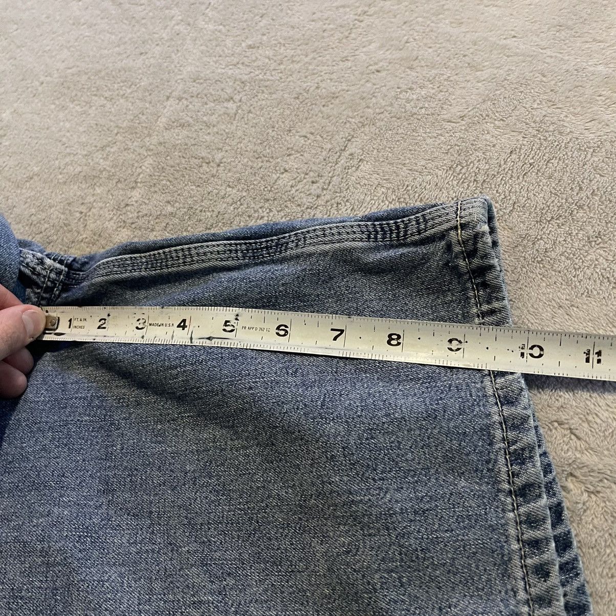 Other Vintage 90s Carpenter Denim Shorts Mens 31 Blue Medium Wash Size US 32 / EU 48 - 6 Thumbnail