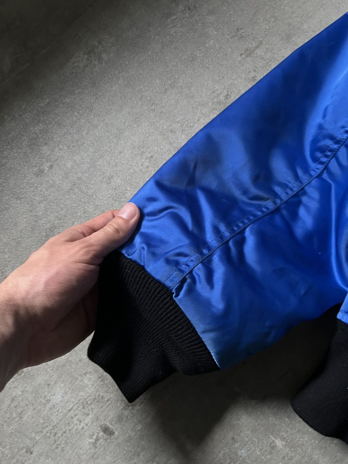 Balenciaga Balenciaga political campaign bomber jacket blue Size US M / EU 48-50 / 2 - 6 Thumbnail
